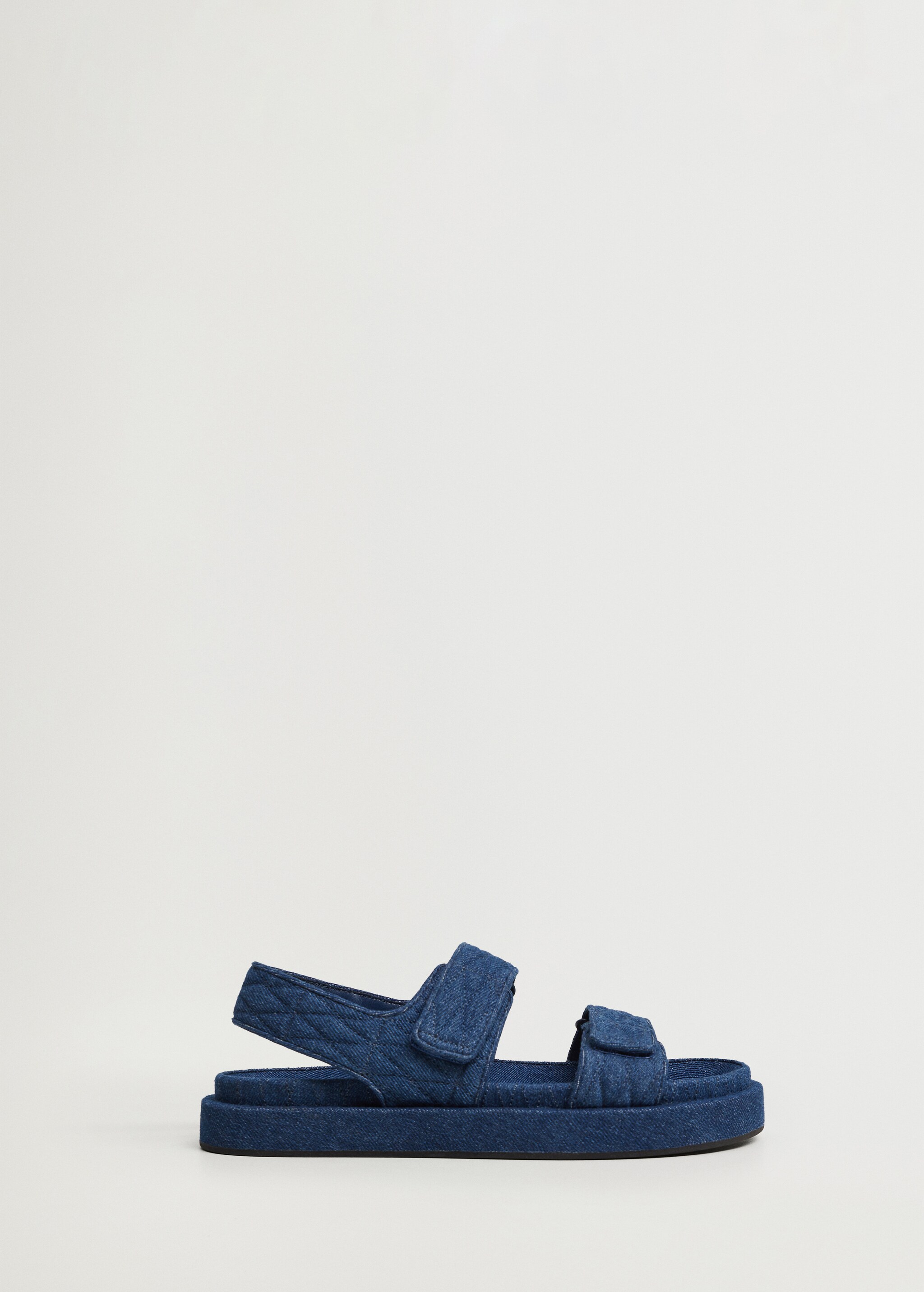 Sandalia algodón denim - Artículo sin modelo