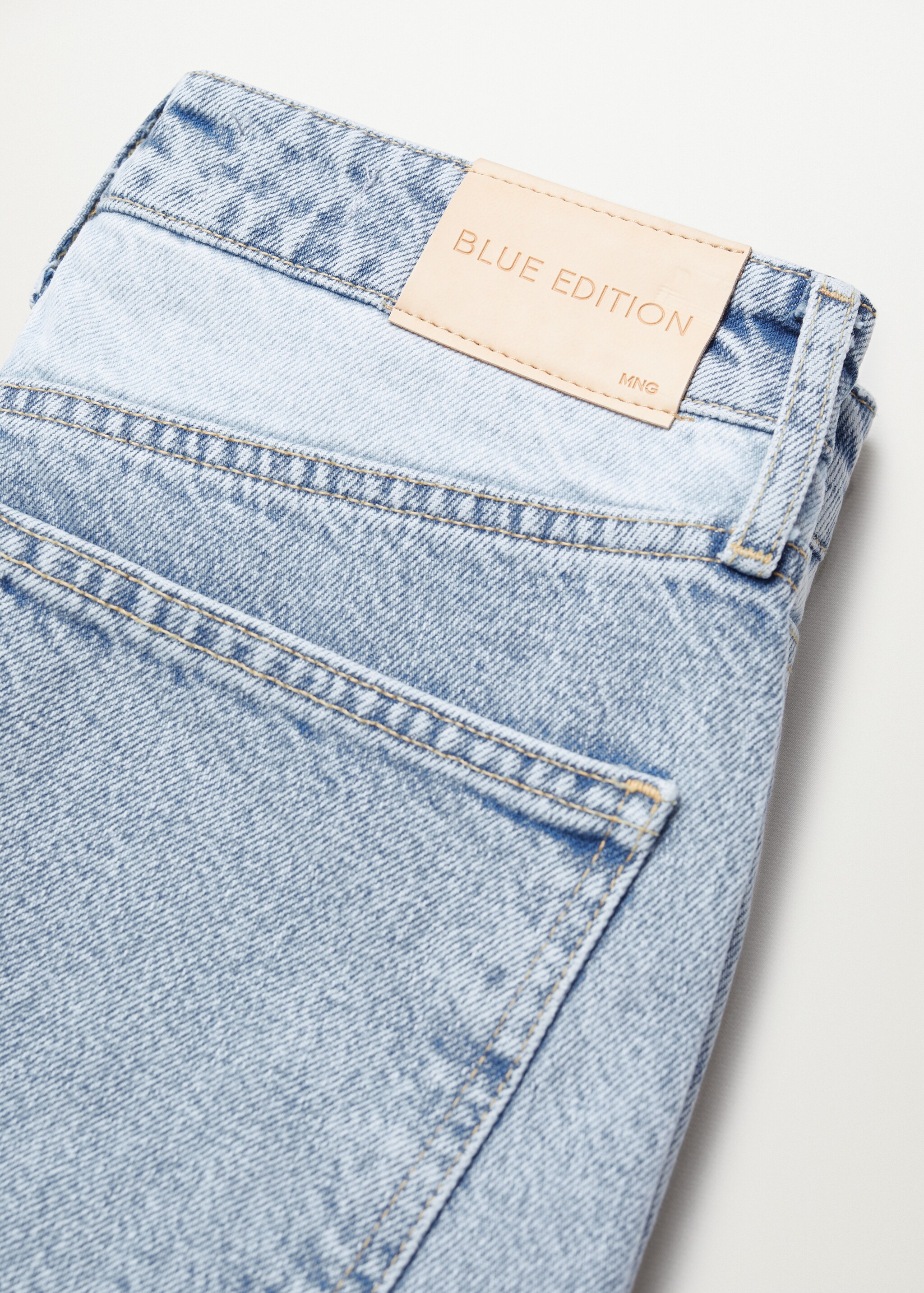 Džíny cropped se širokými nohavicemi - Detail zboží 8