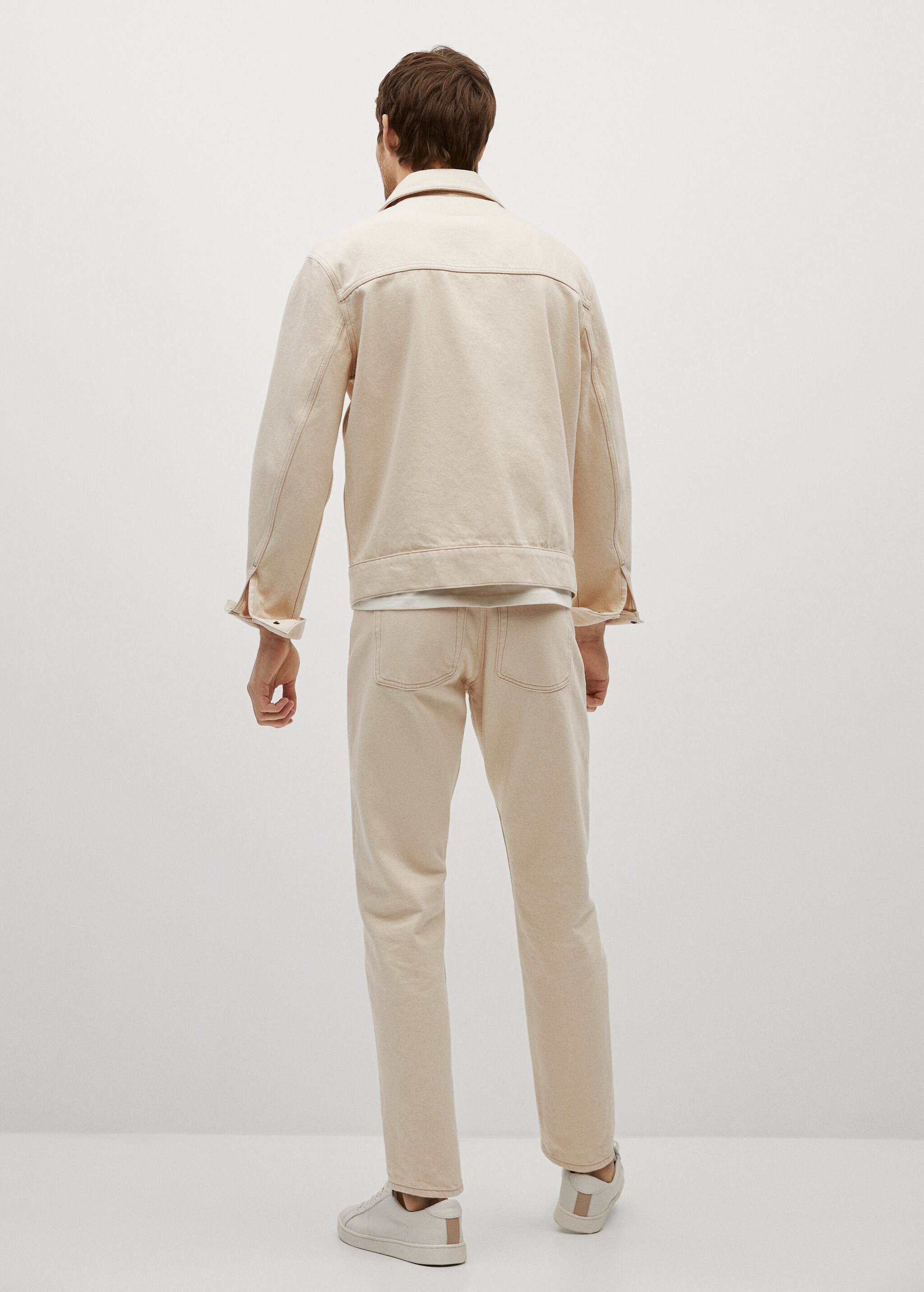 Chaqueta denim crudo - Reverso del artículo
