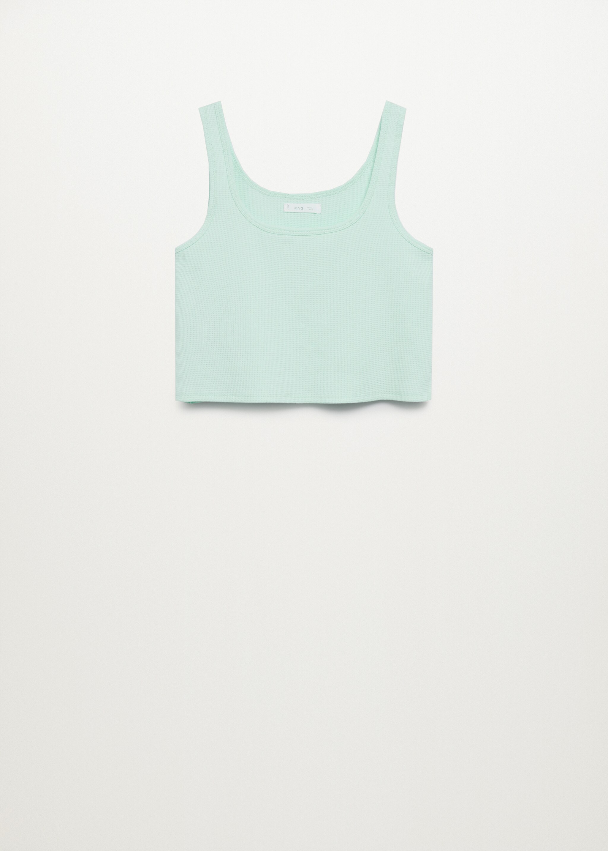 Organic cotton crop top - Article without model