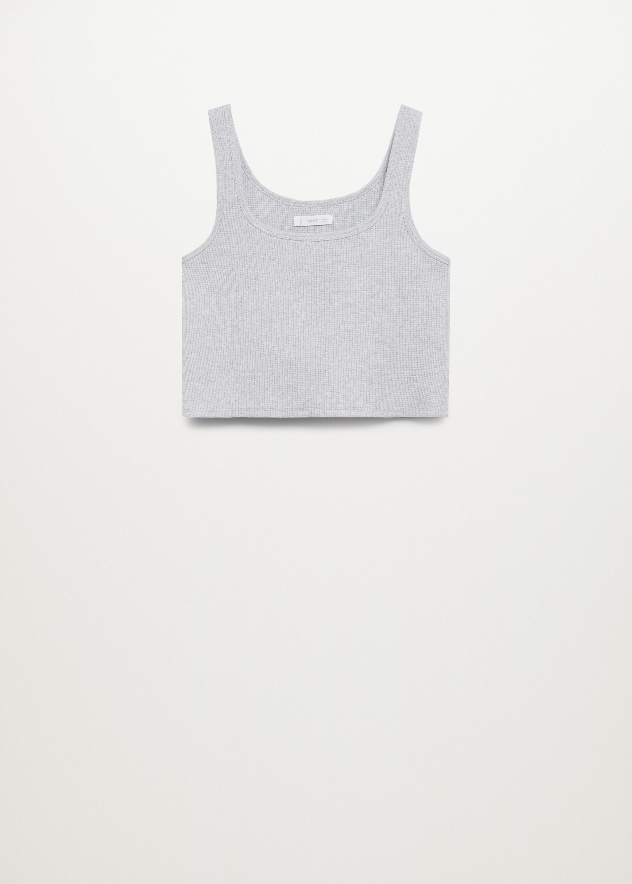 Organic cotton crop top - Article without model