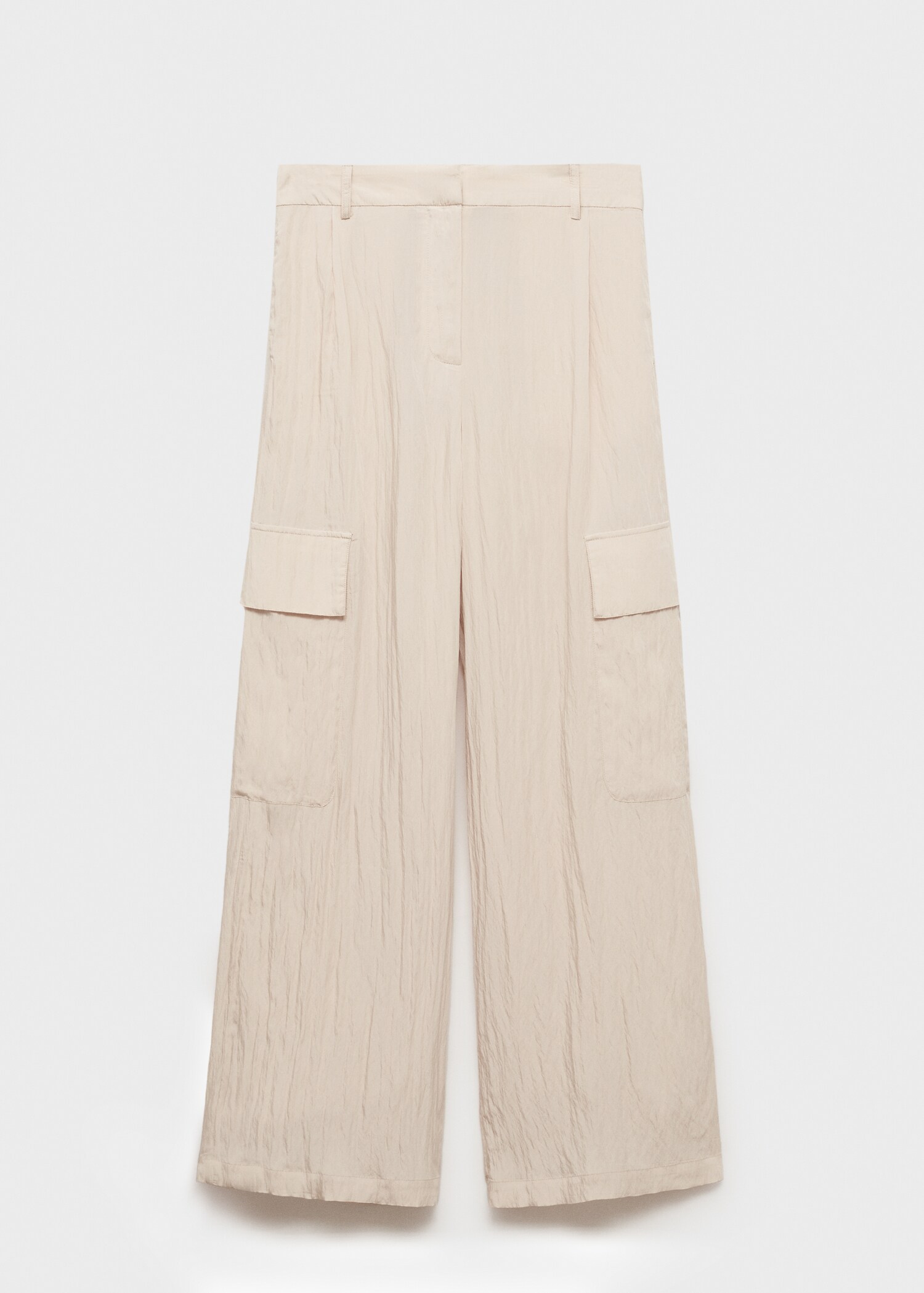 Textured cargo trousers - Article without model