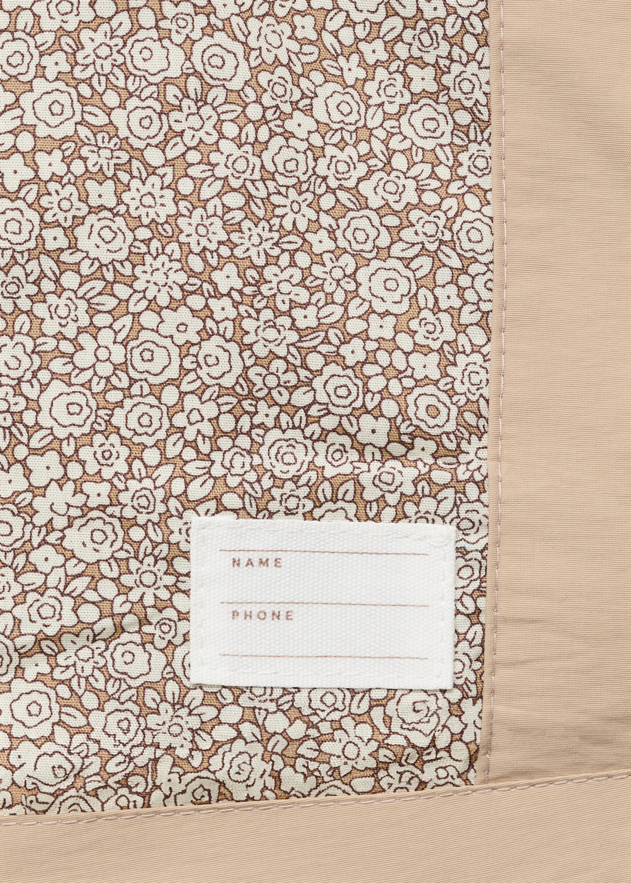 Buttons trench waistcoat - Details of the article 0, Sand. Ref: 87054780-00.