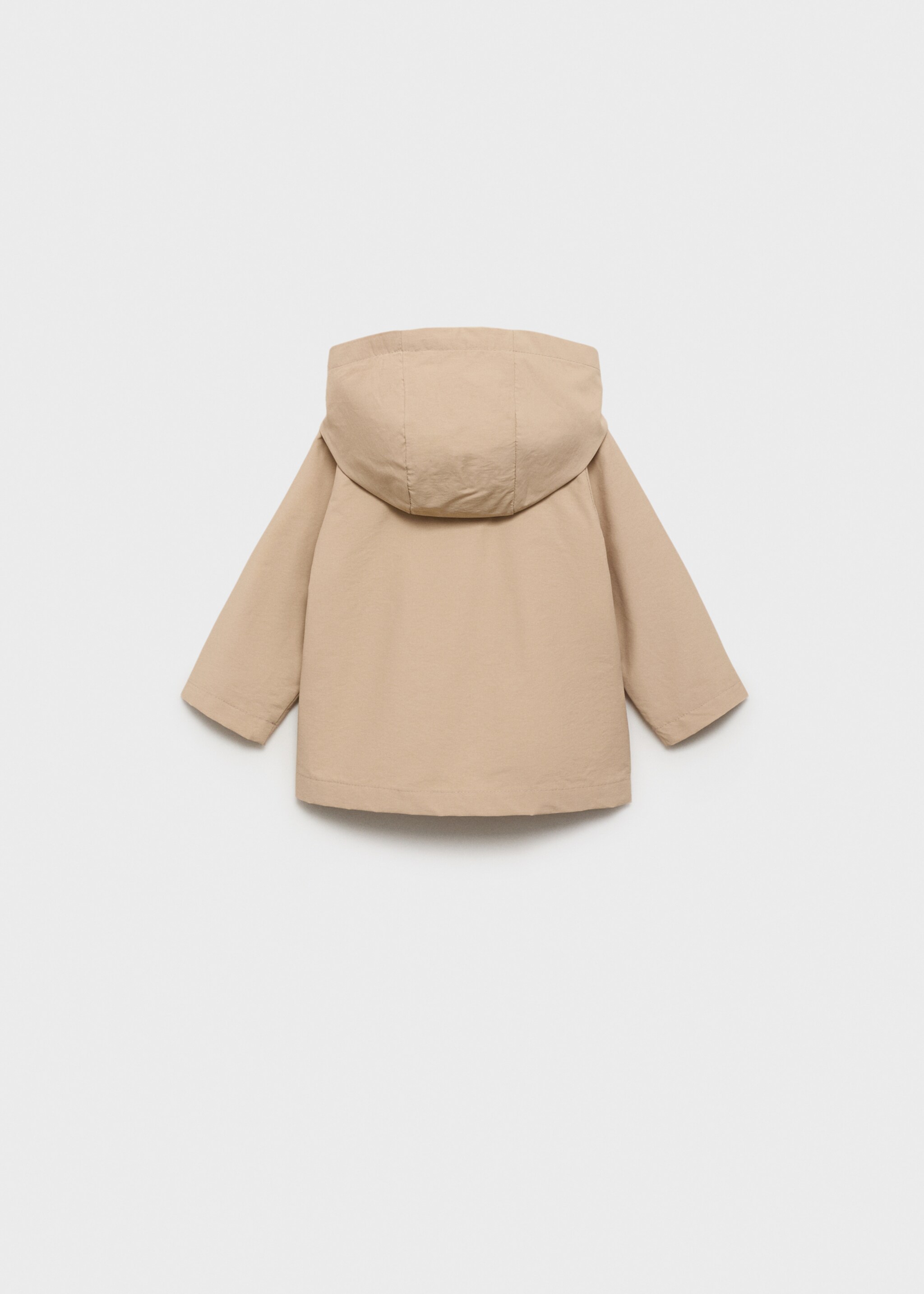 Buttons trench waistcoat - Reverse of the article, Sand. Ref: 87054780-00.