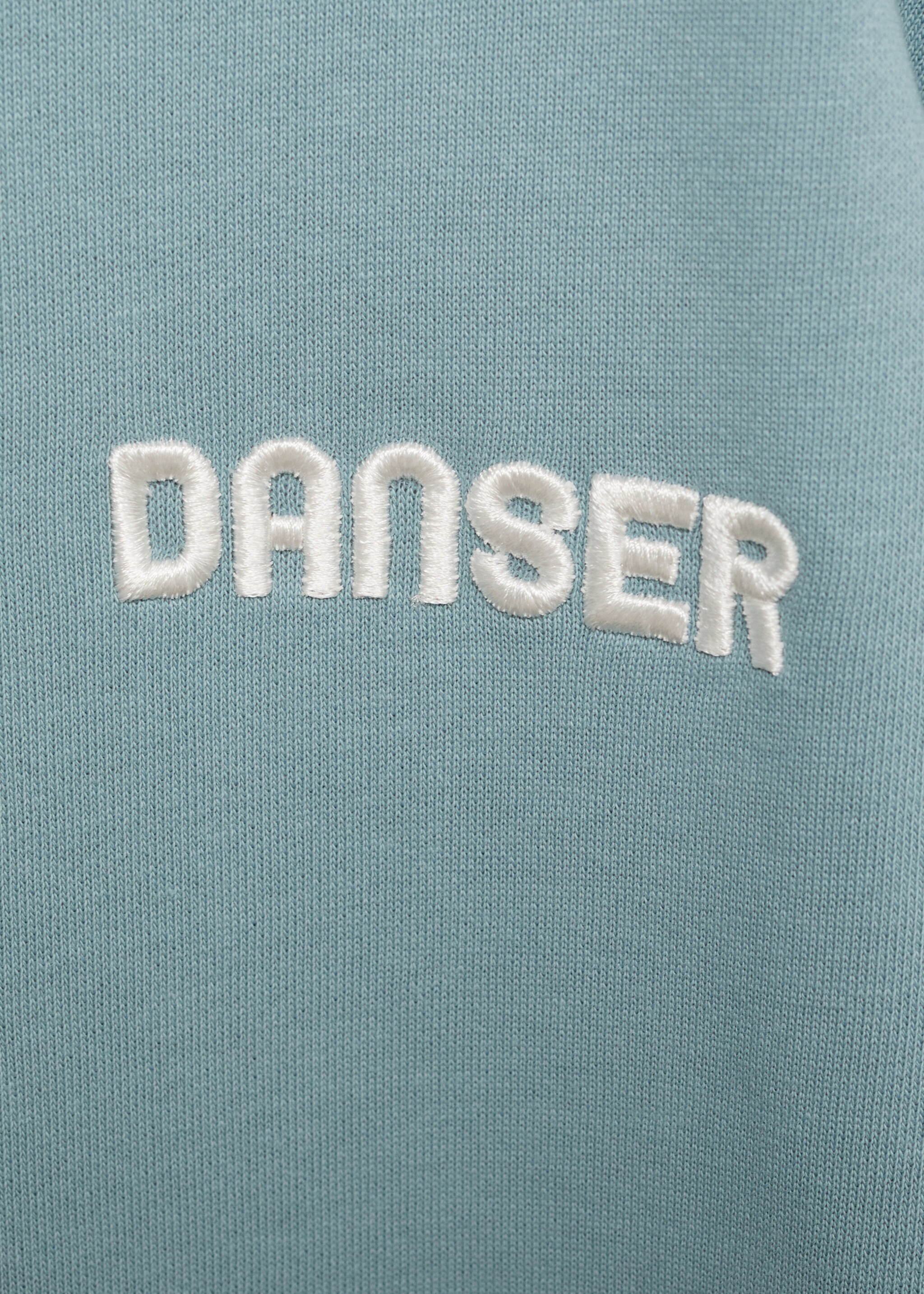 Hoodie cotton sweatshirt - Details of the article 8, Pastel Green. Ref: 87054785-00.