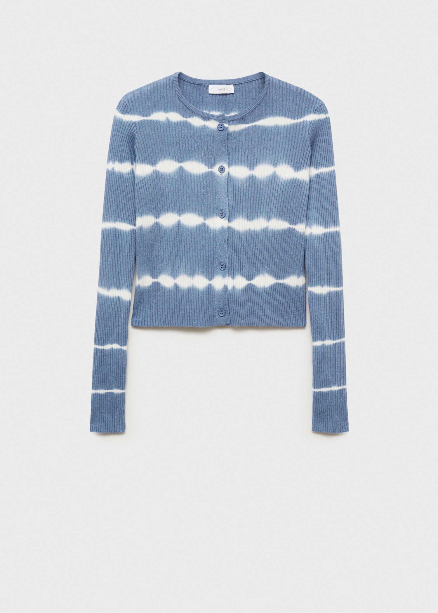 Fijn gebreid vest - Artikel zonder model