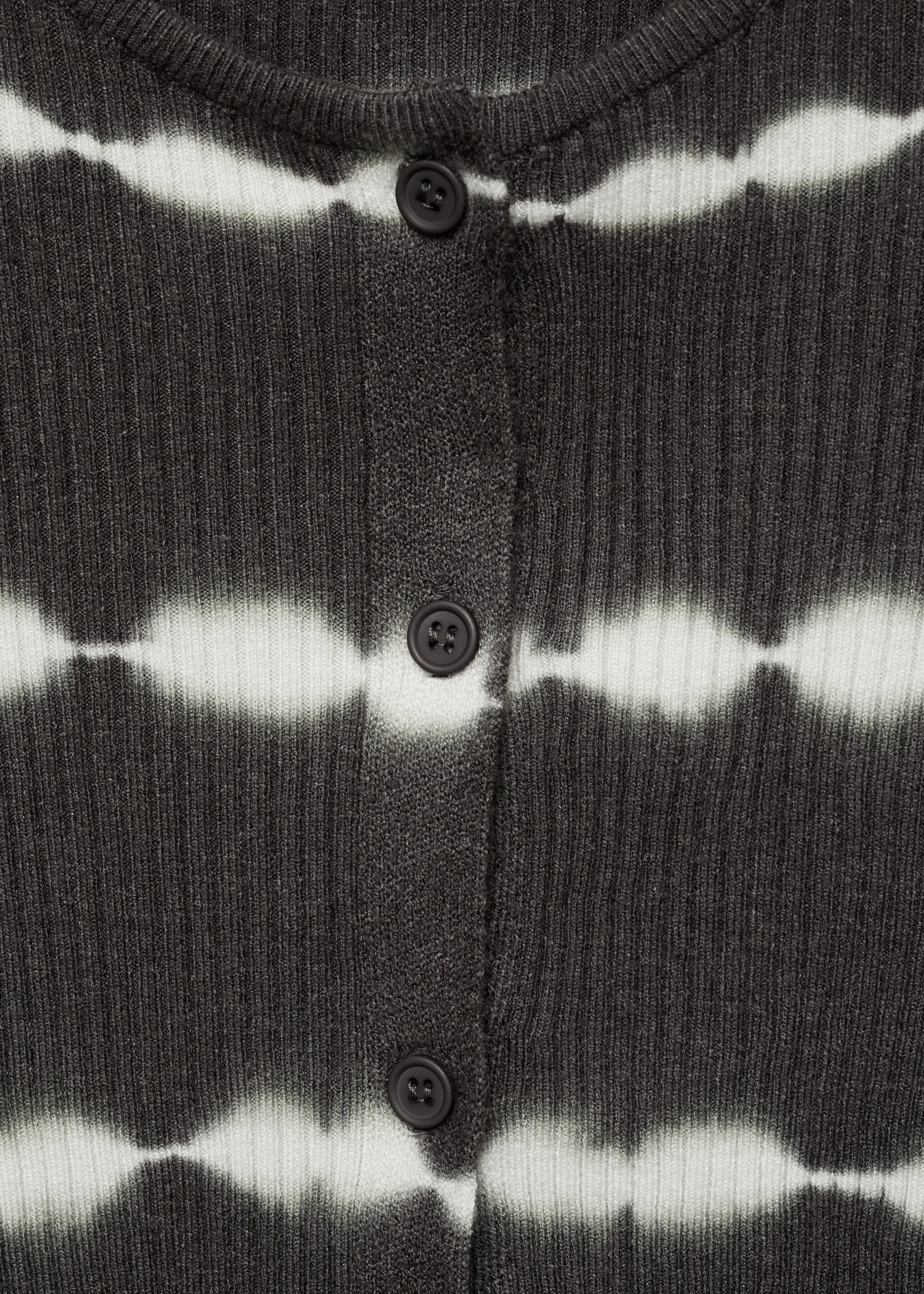 Fijn gebreid vest - Detail van het artikel 8, Antraciet. Ref: 87054786-00.