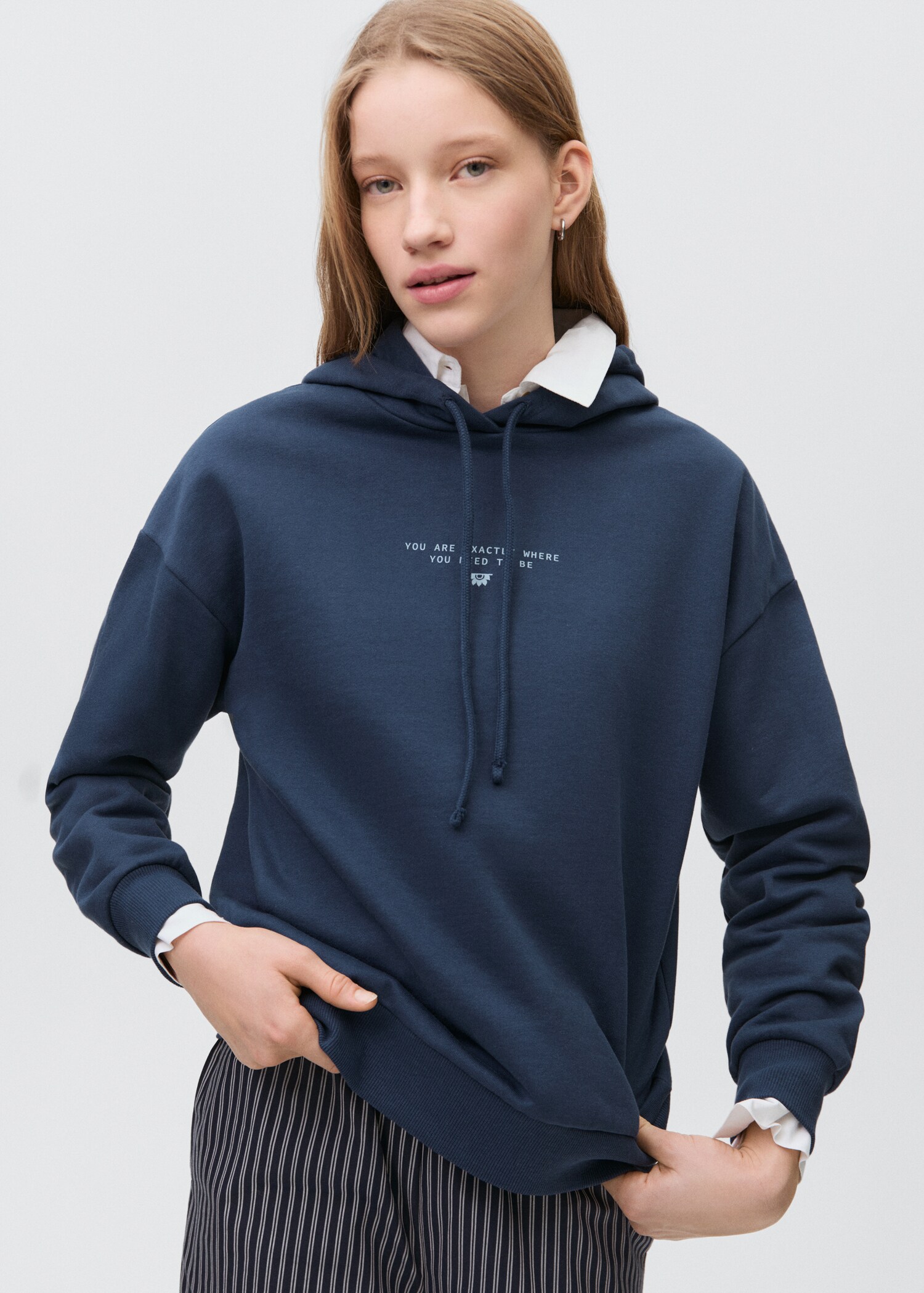 Hoodie cotton sweatshirt - Medium plane