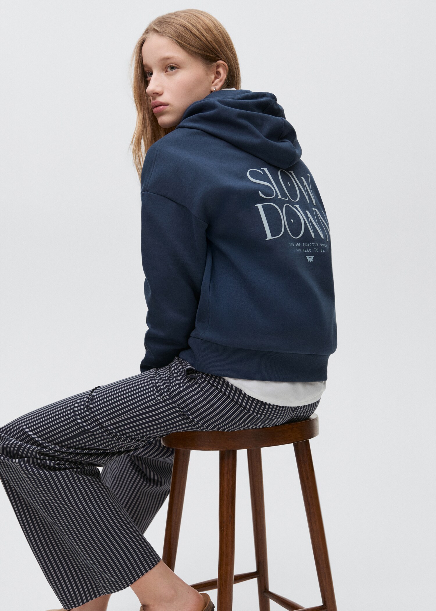 Hoodie cotton sweatshirt - Details of the article 2
