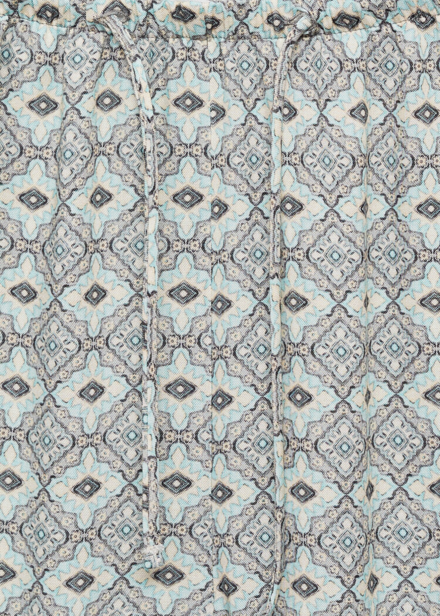 Potištěné splývavé kalhoty - Detail zboží 8