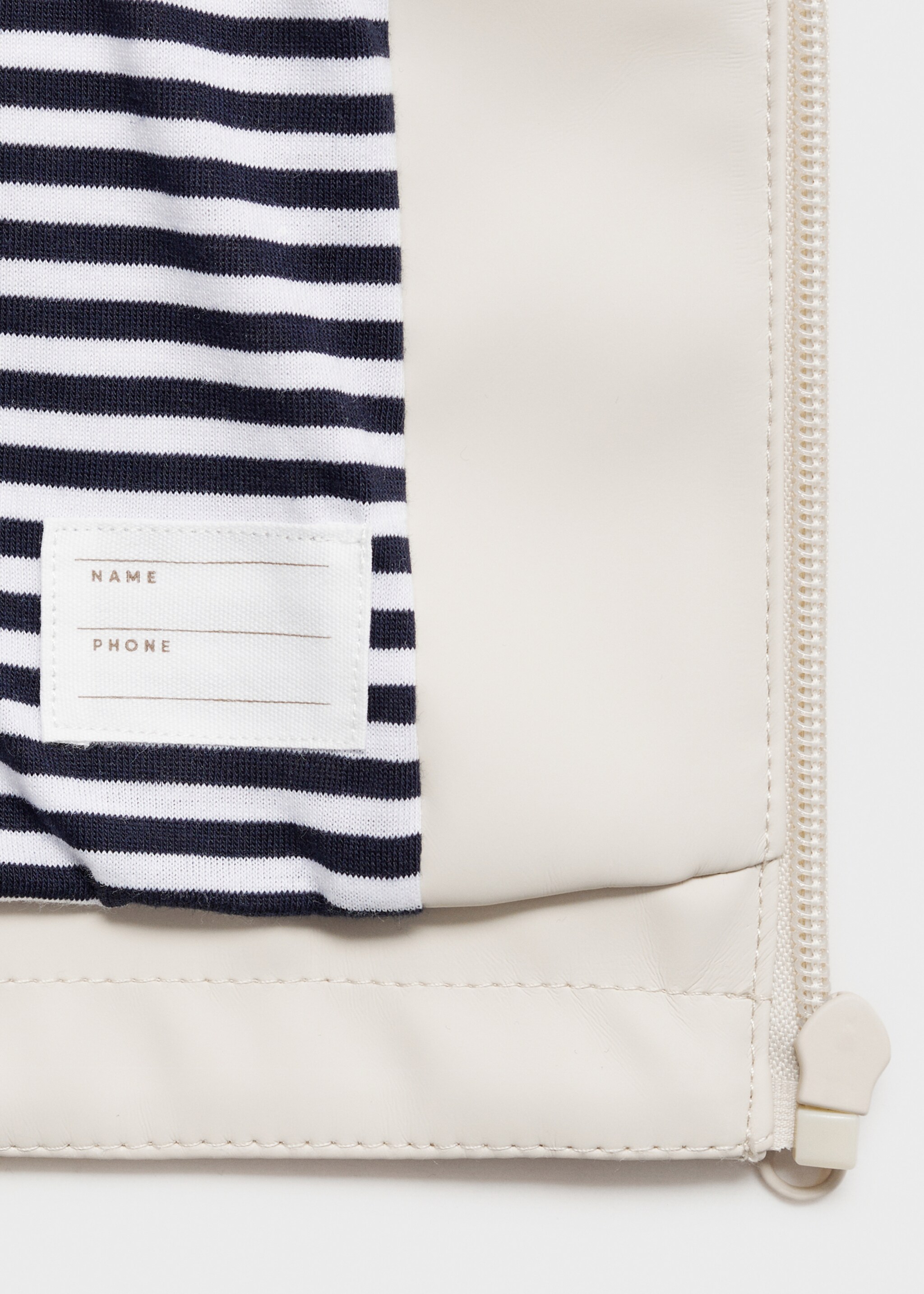 Veste matelassée imperméable - Détail de l'article 8, Gris glacé. Ref: 87054791-00.