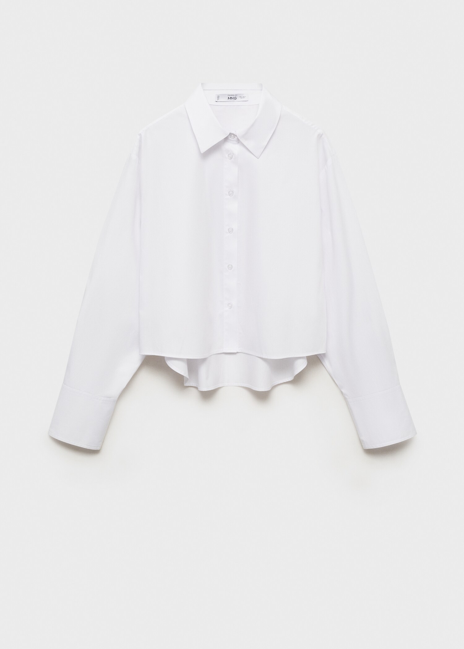 Regular cropped shirt - Article without model