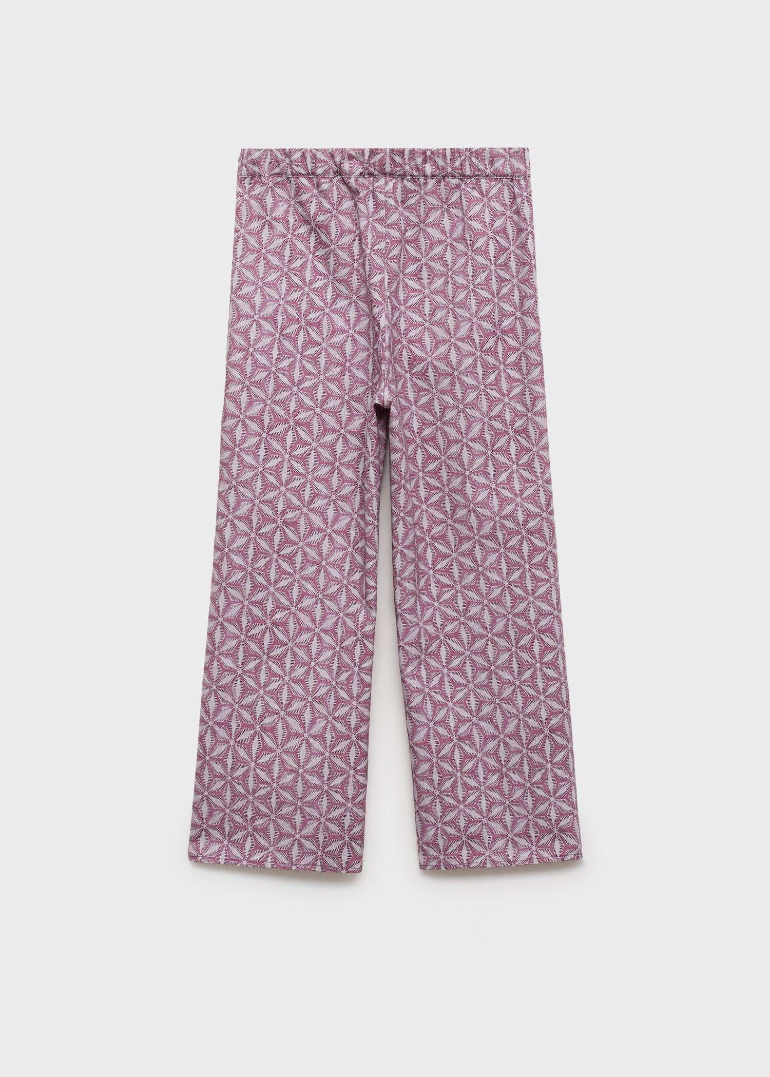 Printed pocket pants - Reverse of the article