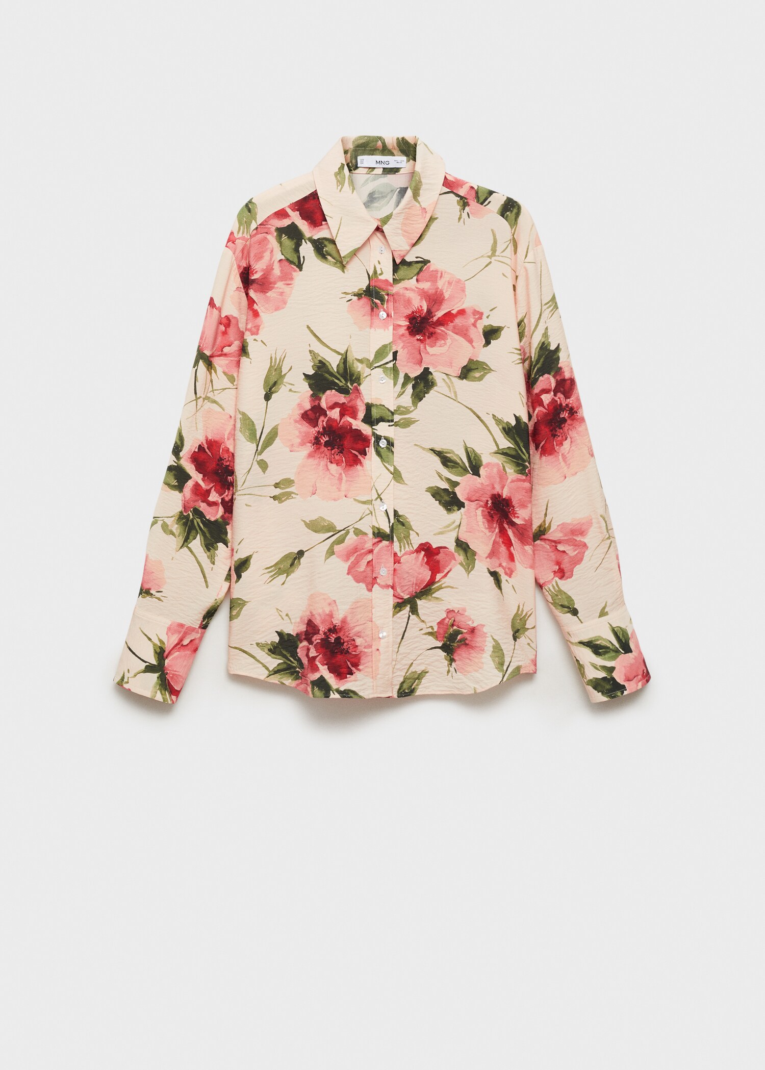 Camisa fluida estampado floral - Artículo sin modelo