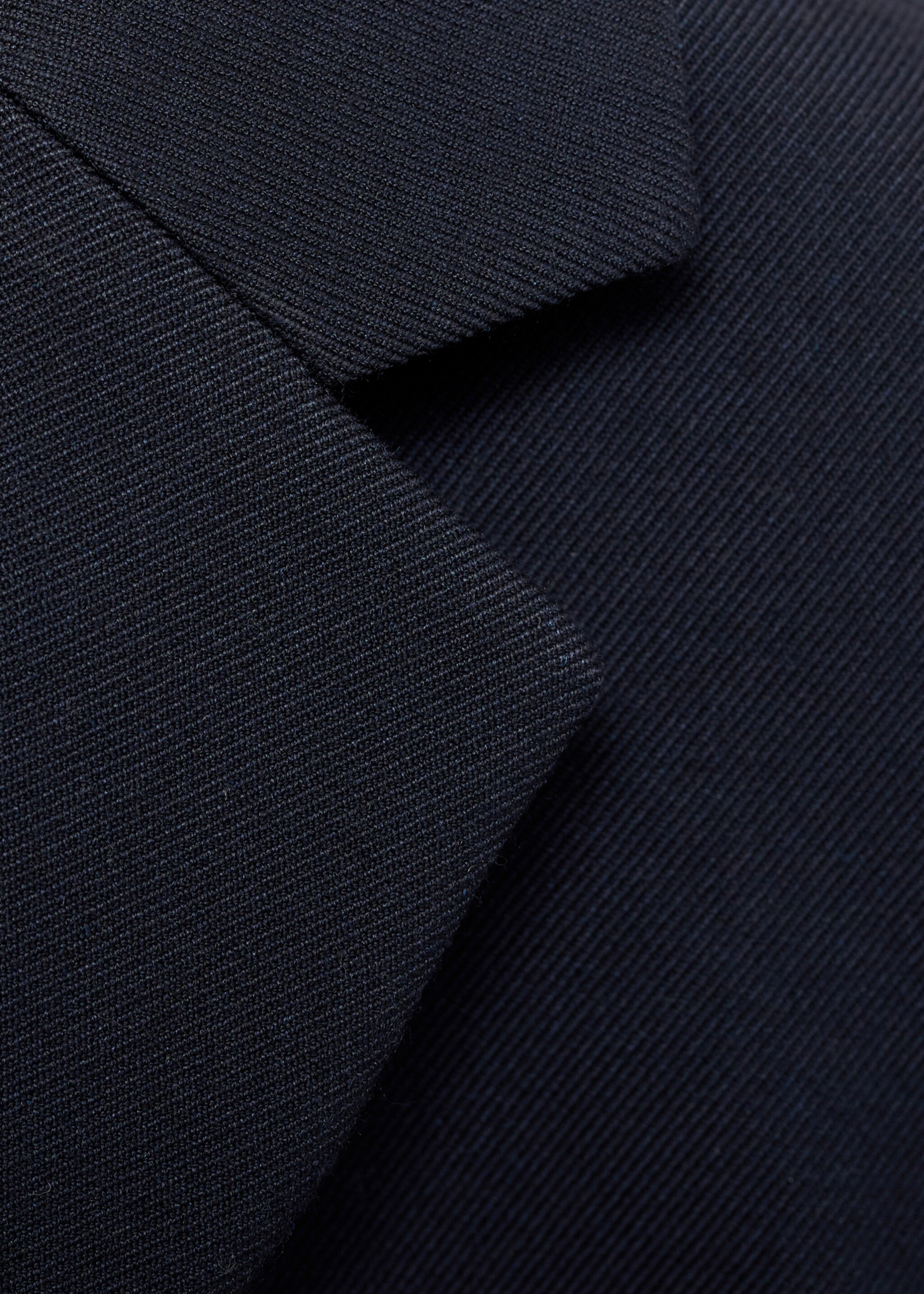 Classic suit jacket - Details of the article 8, Dark Navy. Ref: 87055137-00.