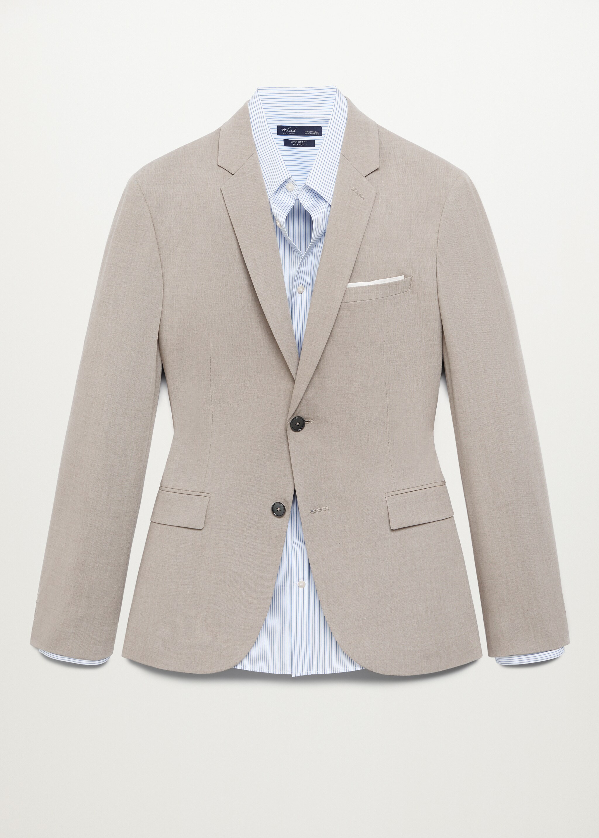 Super slim-fit suit jacket - Article without model