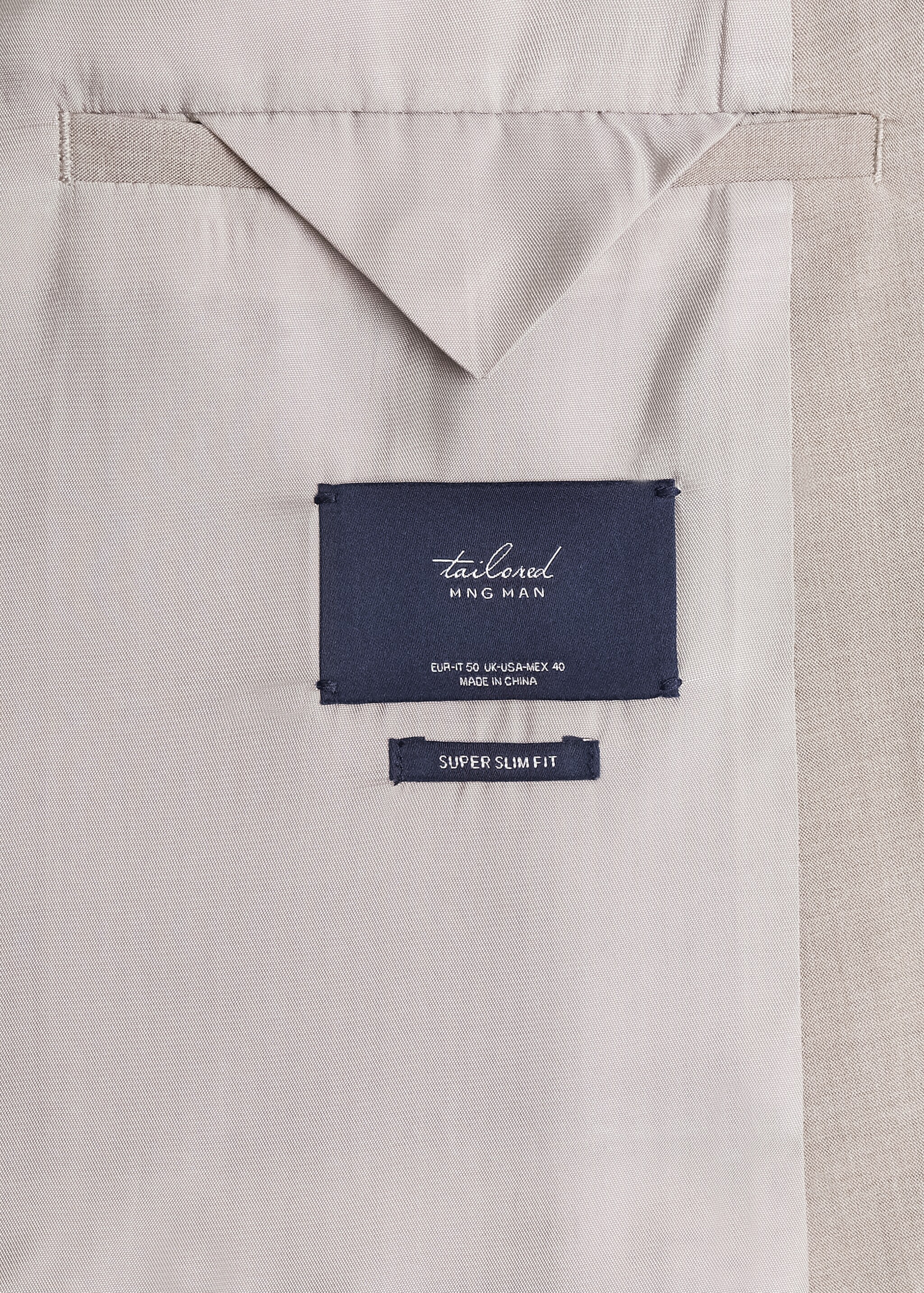Super slim-fit suit jacket - Details of the article 8