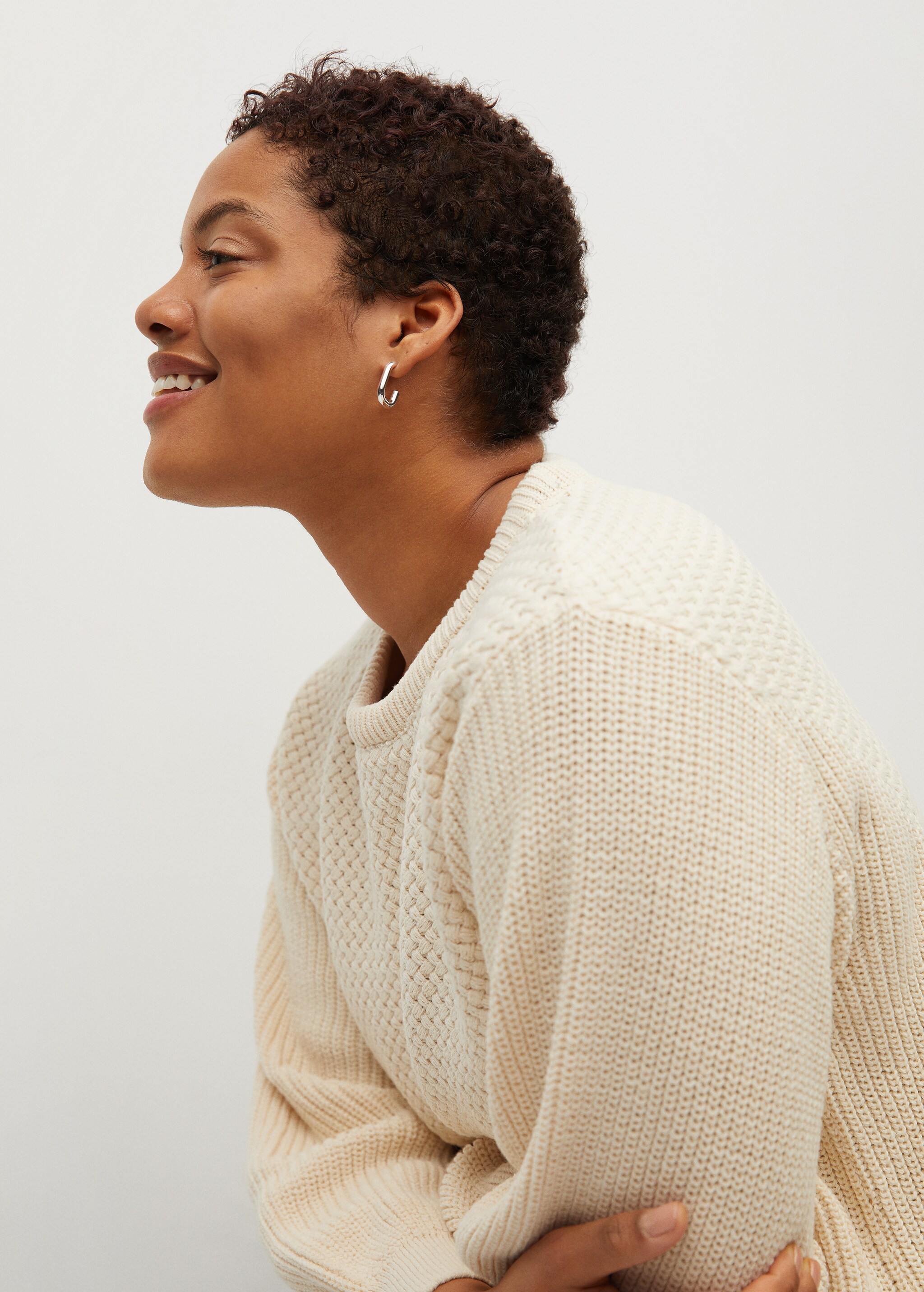 Pullover im Strick-Mix - Detail des Artikels 1