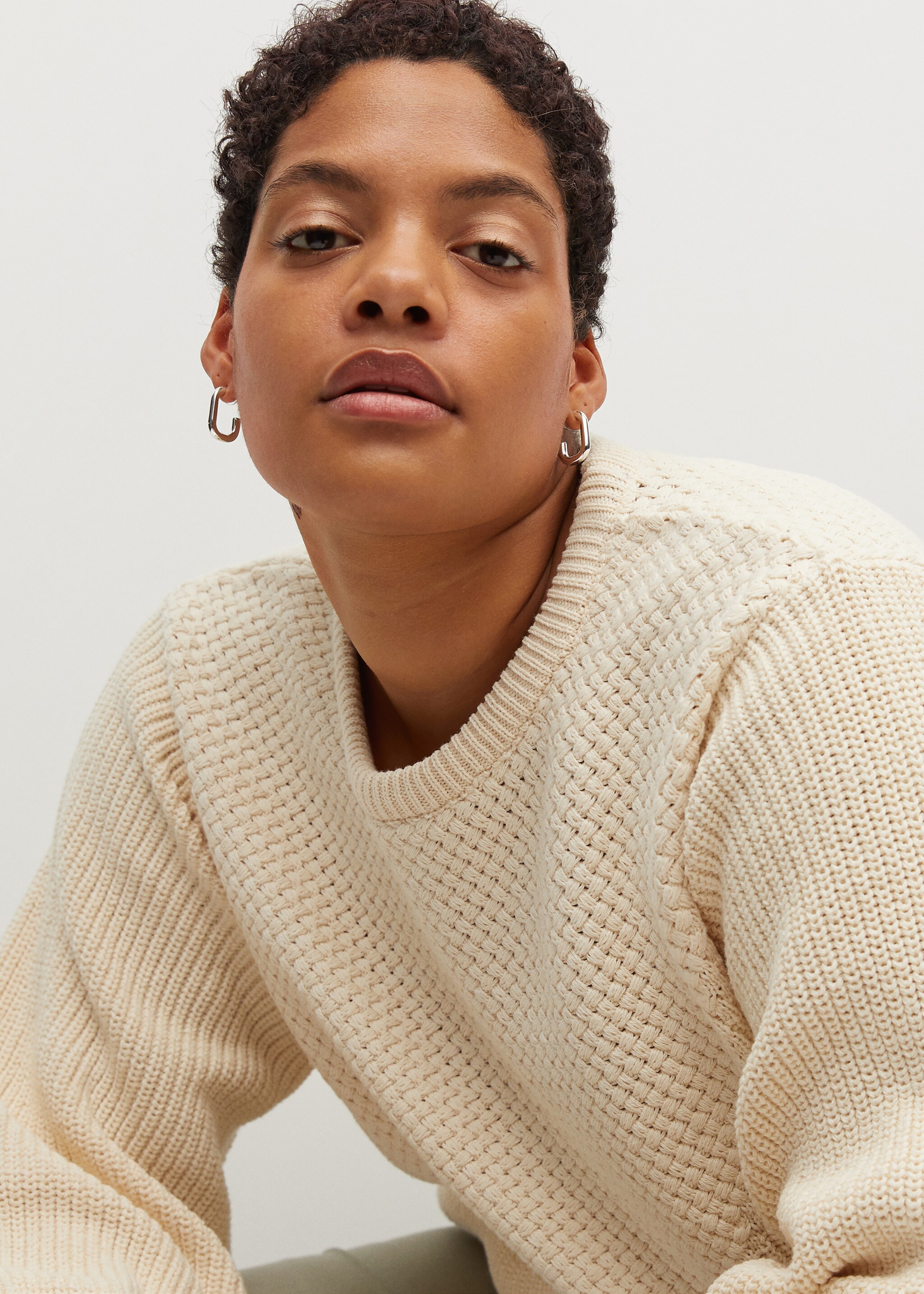 Pullover im Strick-Mix - Detail des Artikels 2