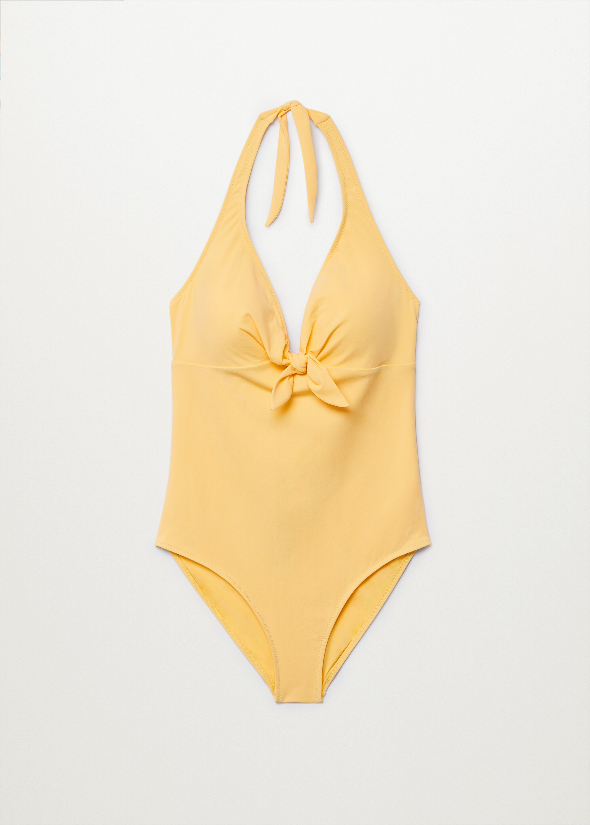 Open-back swimsuit with knot - Article without model