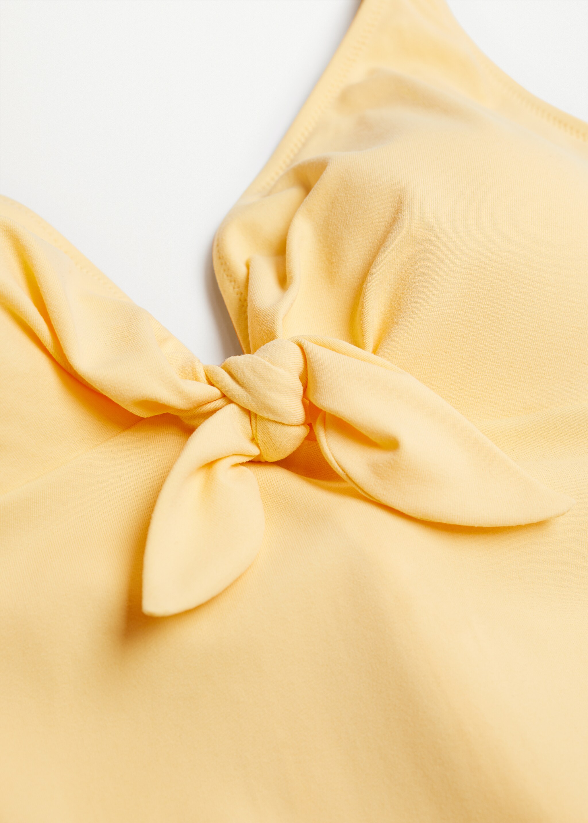 Open-back swimsuit with knot - Details of the article 8