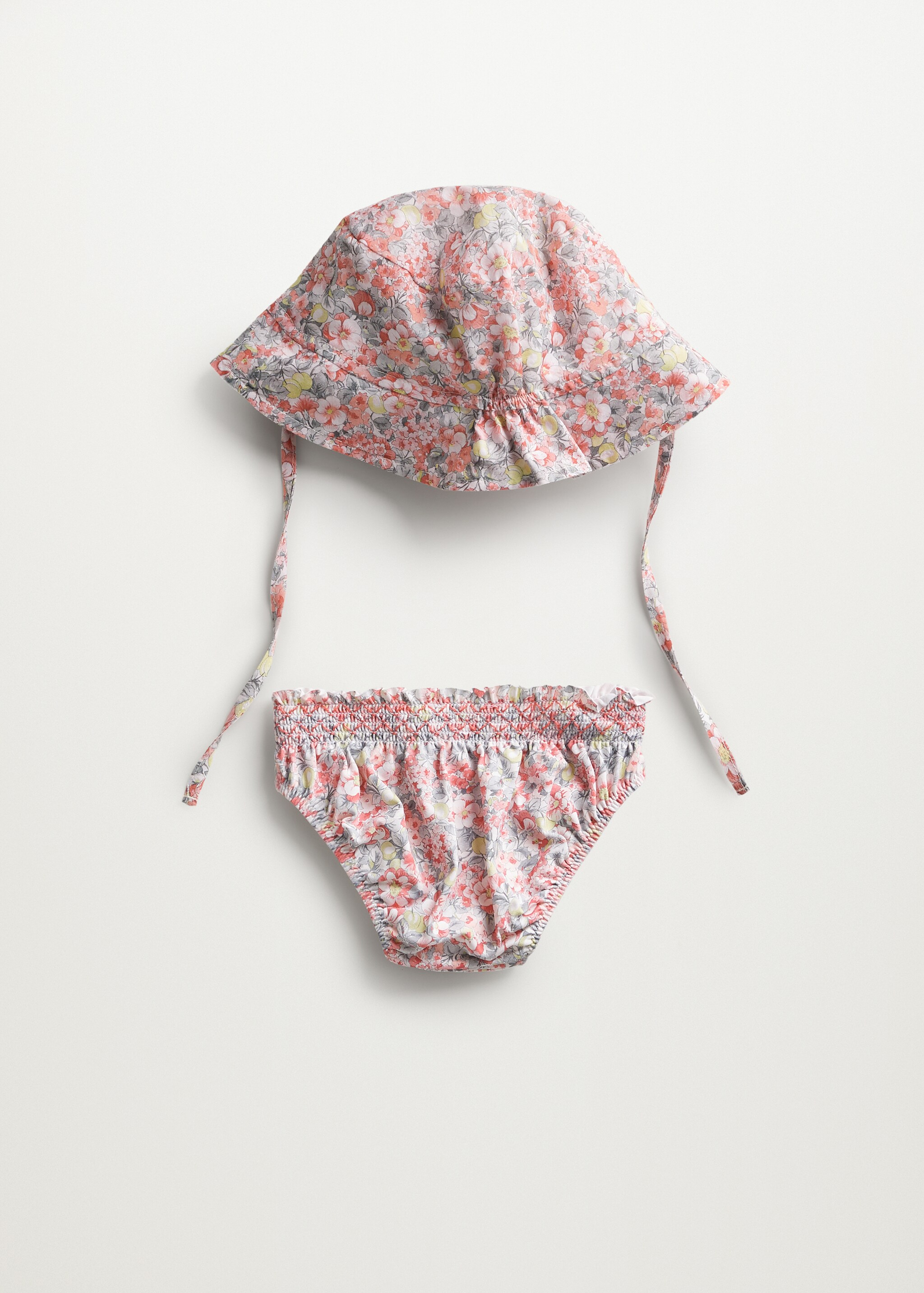 Conjunto braguita y gorro estampado - Reverso del artículo