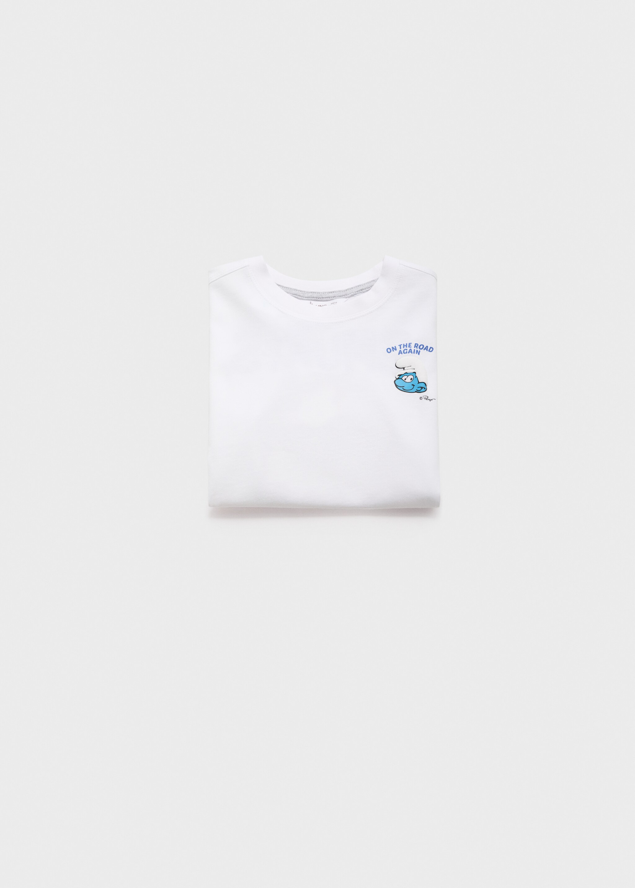 Smurfs t-shirt - Details of the article 0, Off White. Ref: 87055732-00.