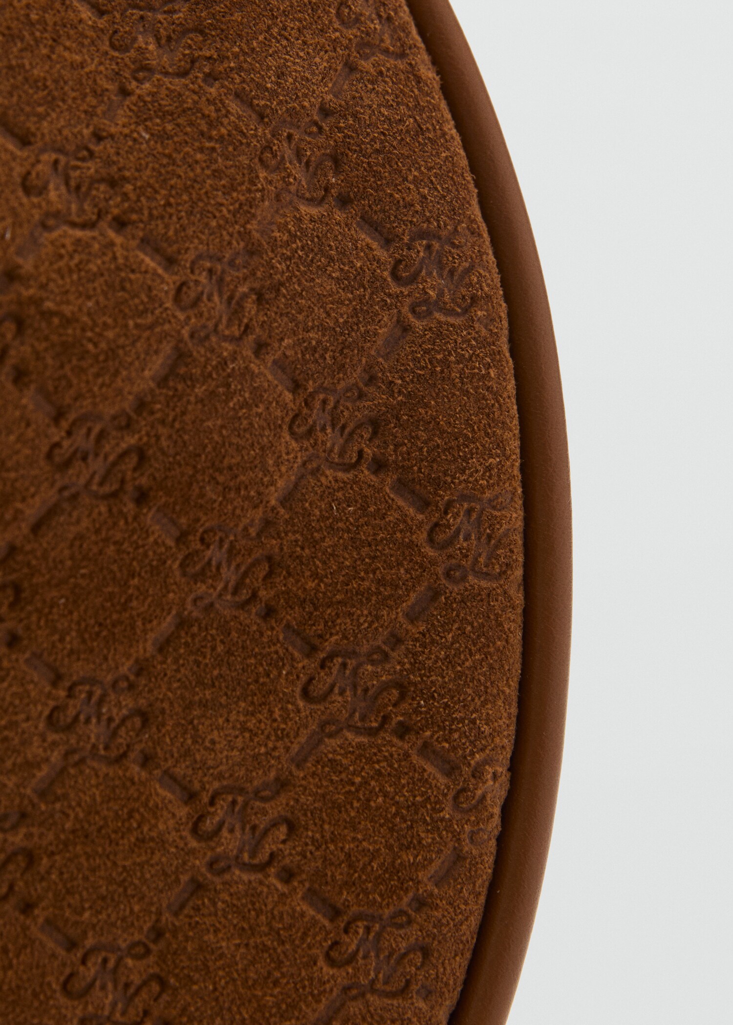 Bolso hombro serraje estampado logo - Detalle del artículo 2