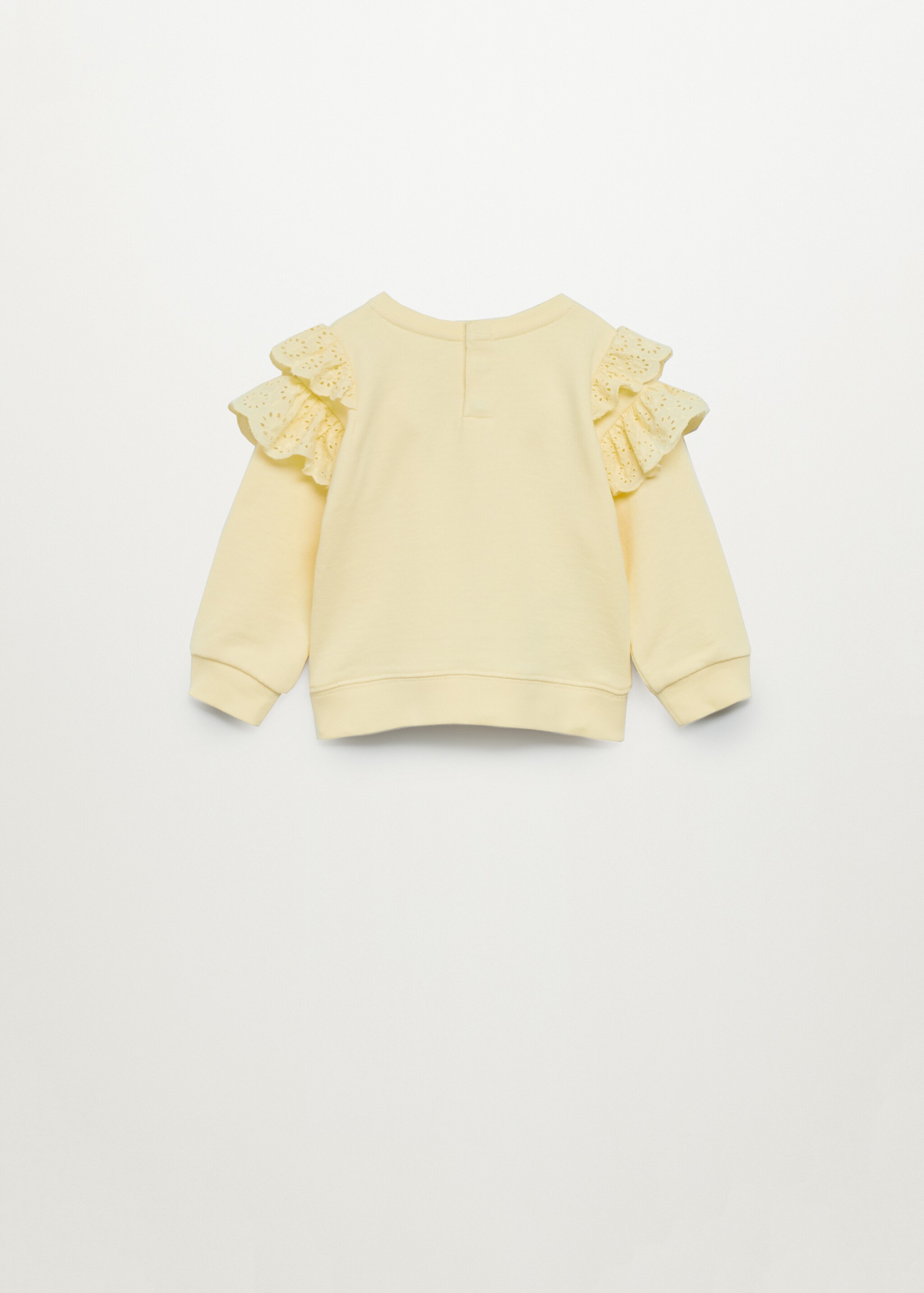 Sudadera algodón volantes - Reverso del artículo