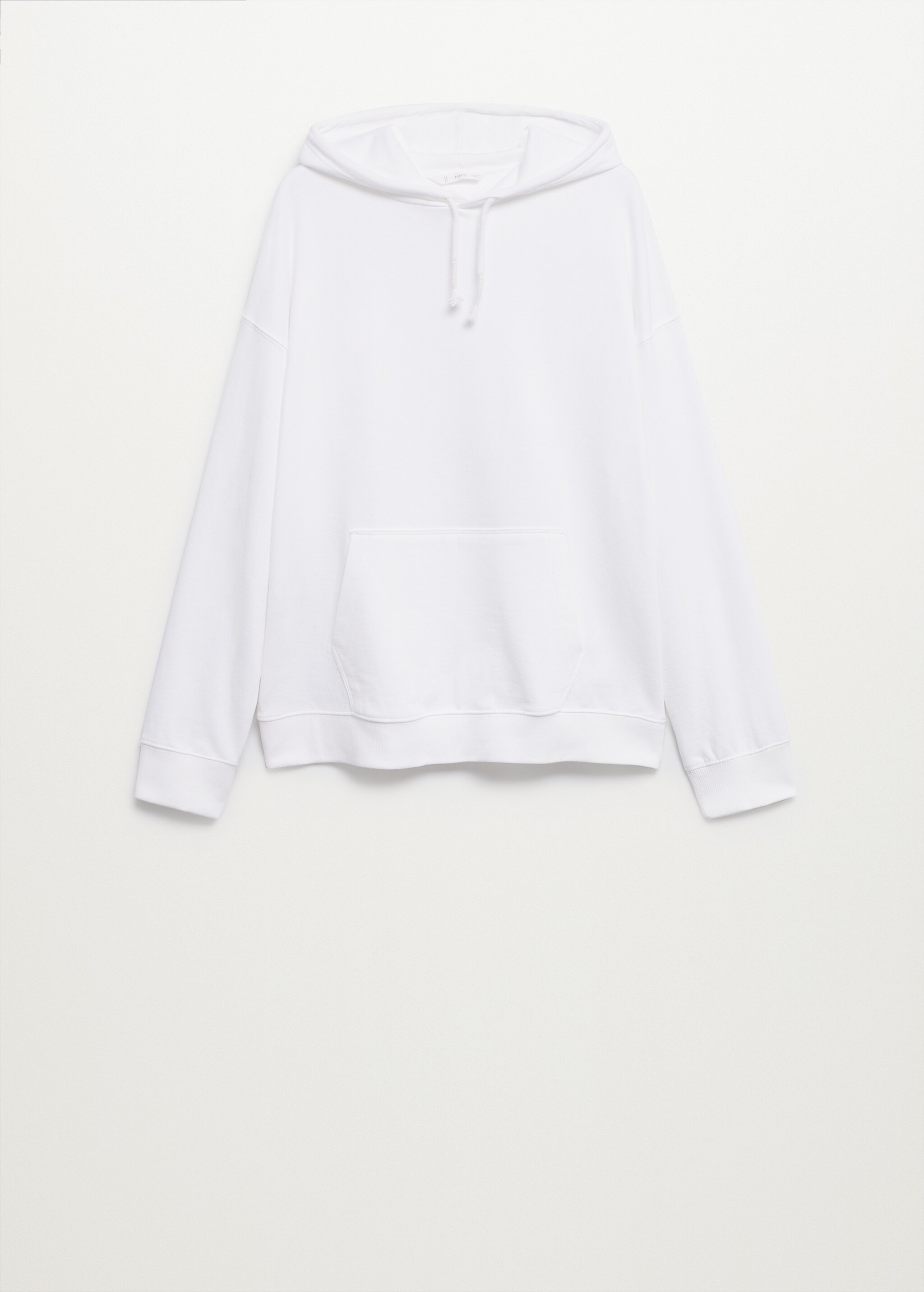 Sudadera oversize algodón  - Artículo sin modelo