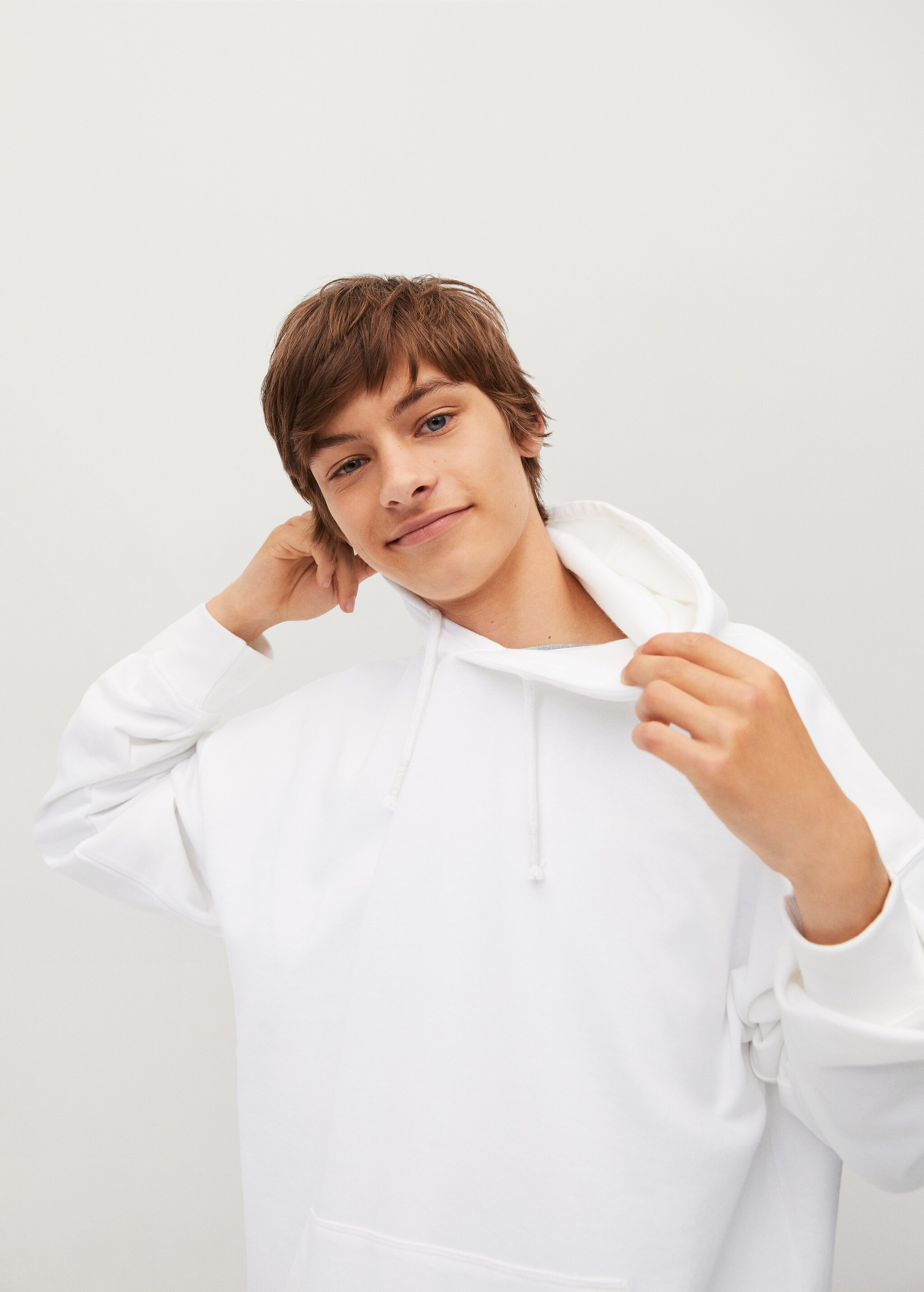 Sudadera oversize algodón  - Detalle del artículo 1