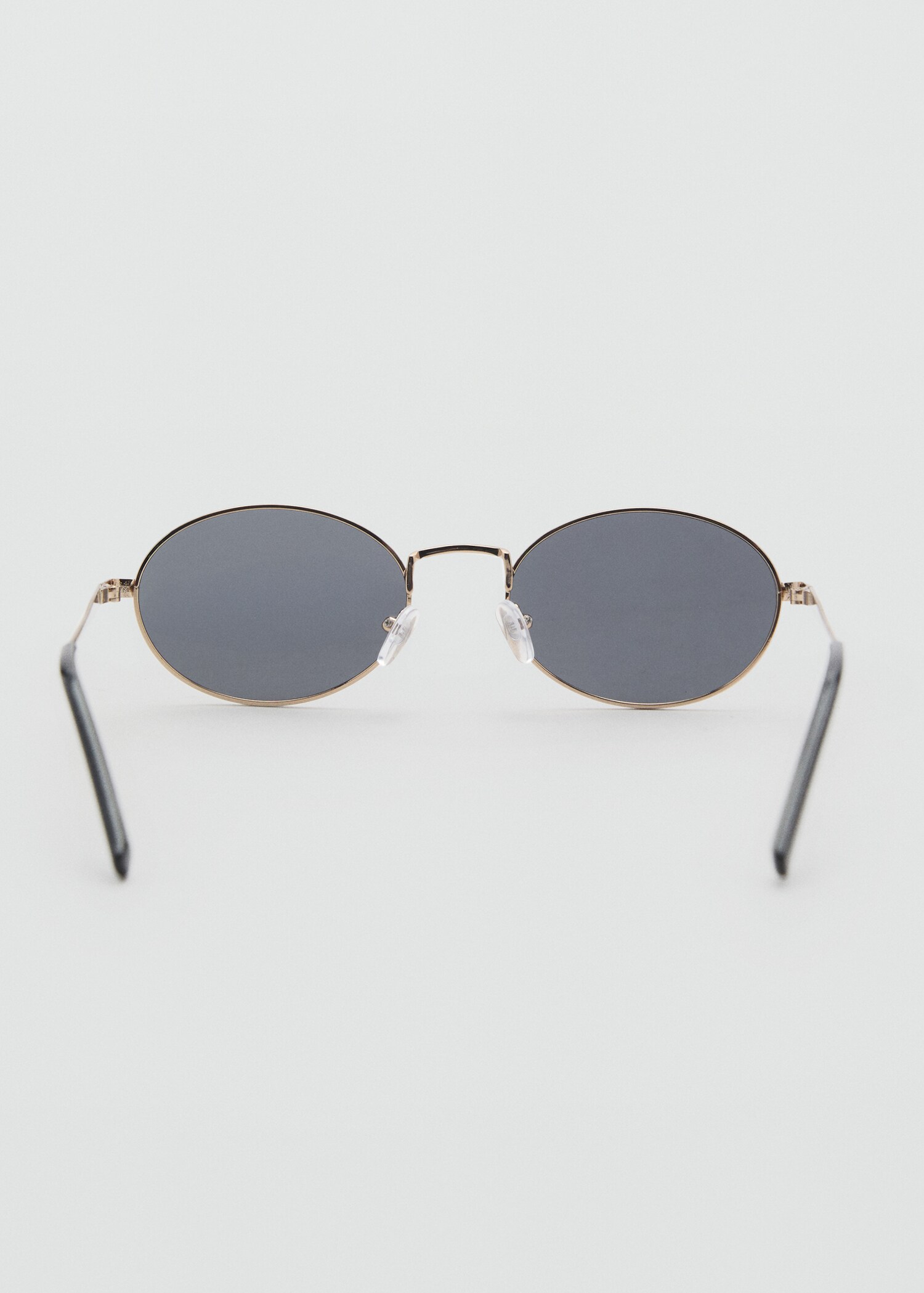 Round metal-rimmed sunglasses - Details of the article 1