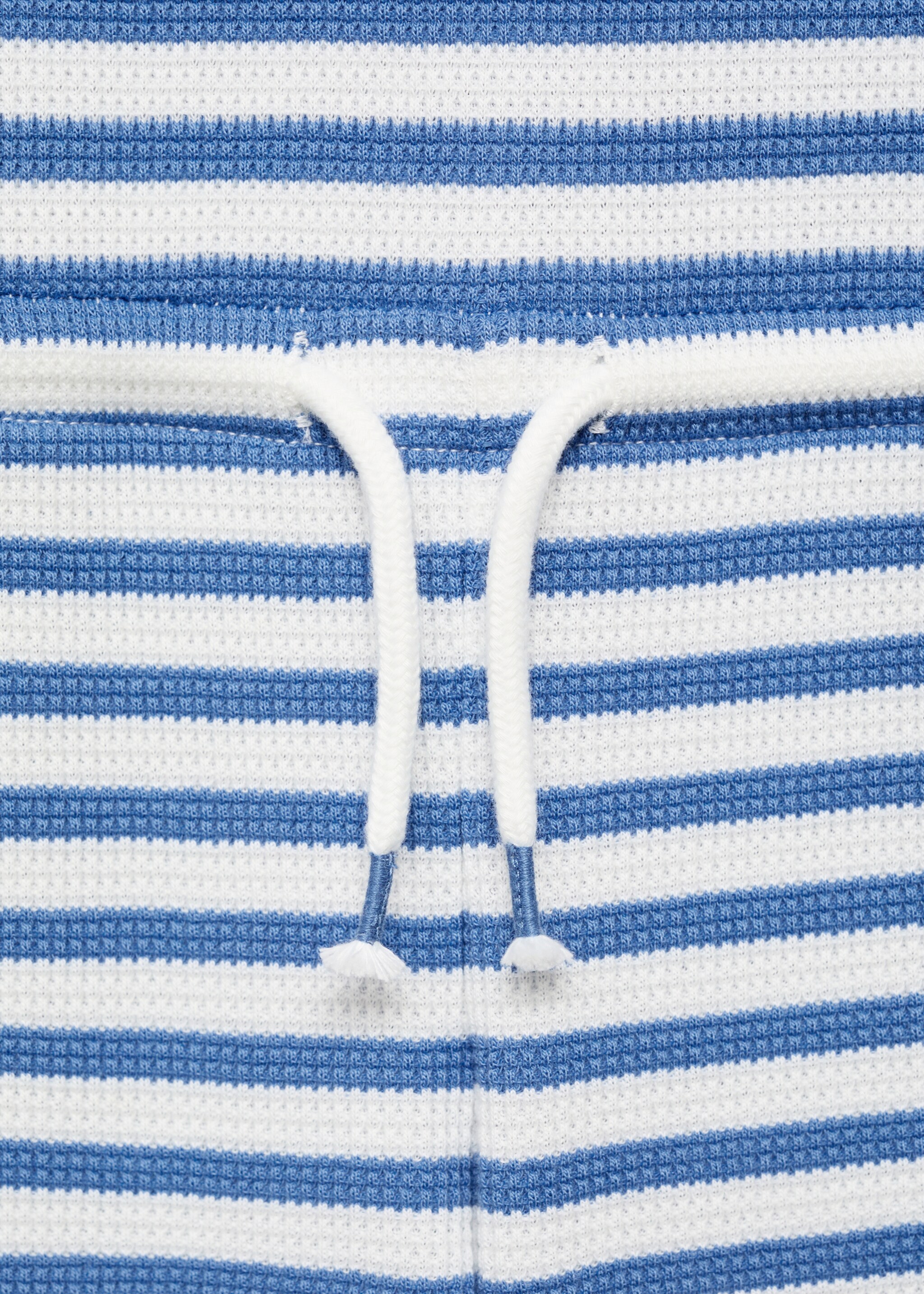 Gestreifter Jumpsuit - Detail des Artikels 0, Dunkles Marineblau. Ref: 87055948-00.