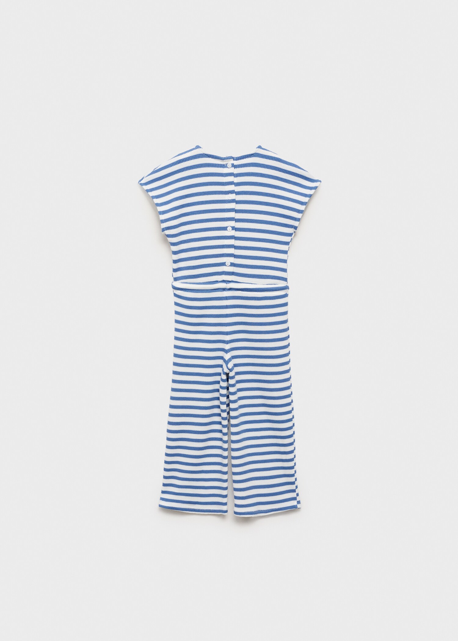 Gestreifter Jumpsuit - Rückseite des Artikels