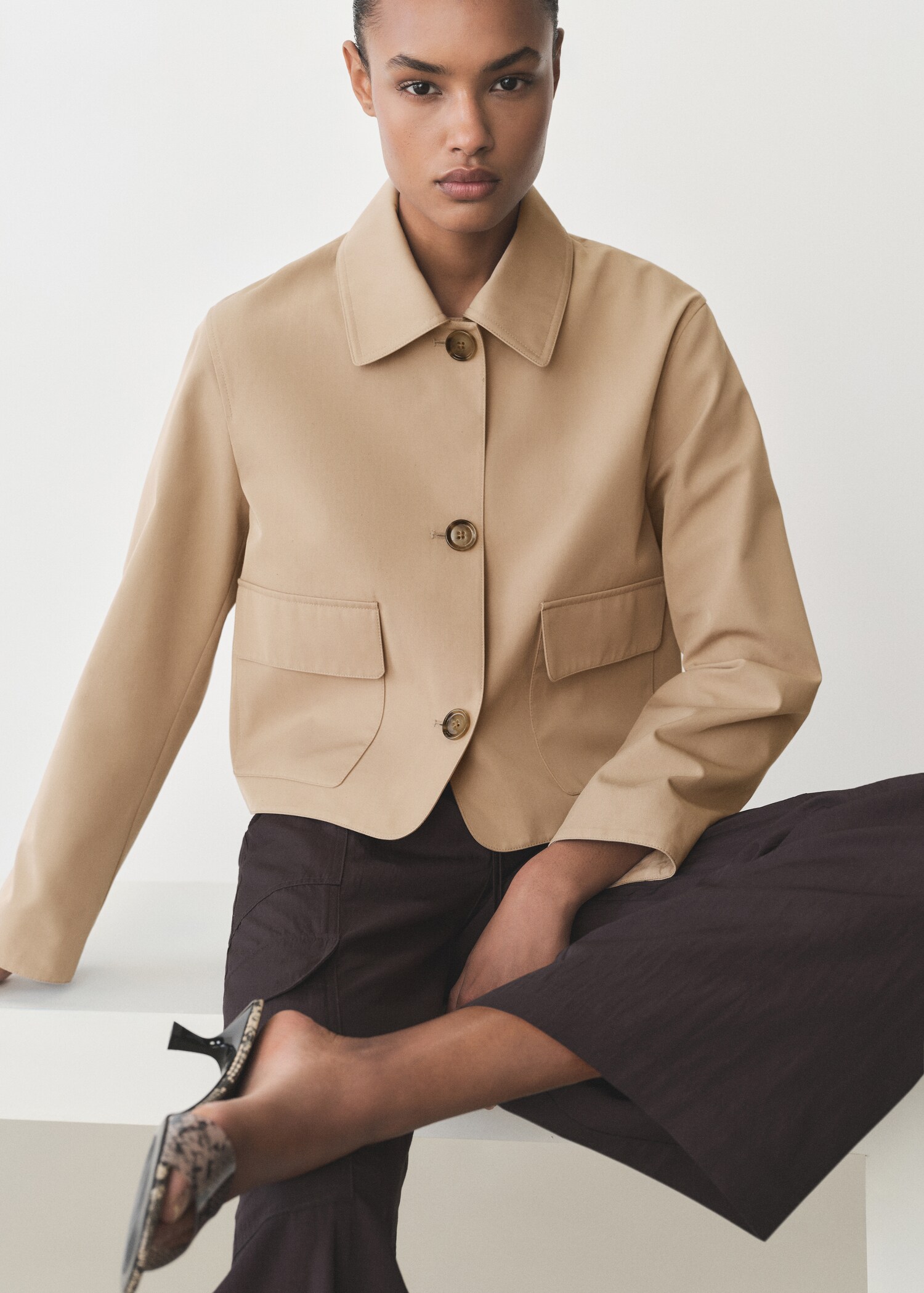 Veste en coton poches - Détail de l'article 2