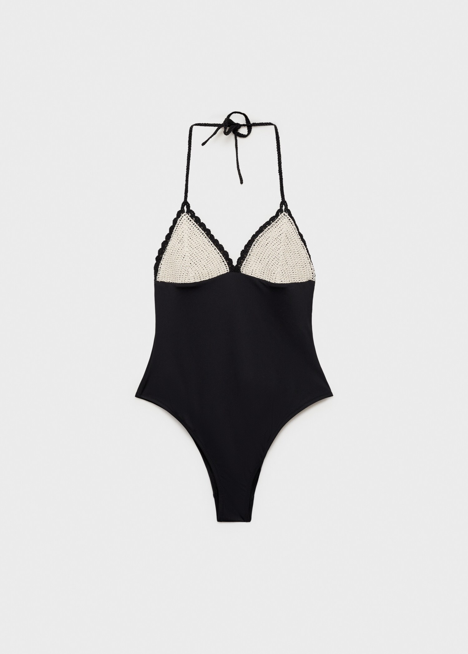 Maillot de bain tissu combiné ornement en crochet - Article sans modèle