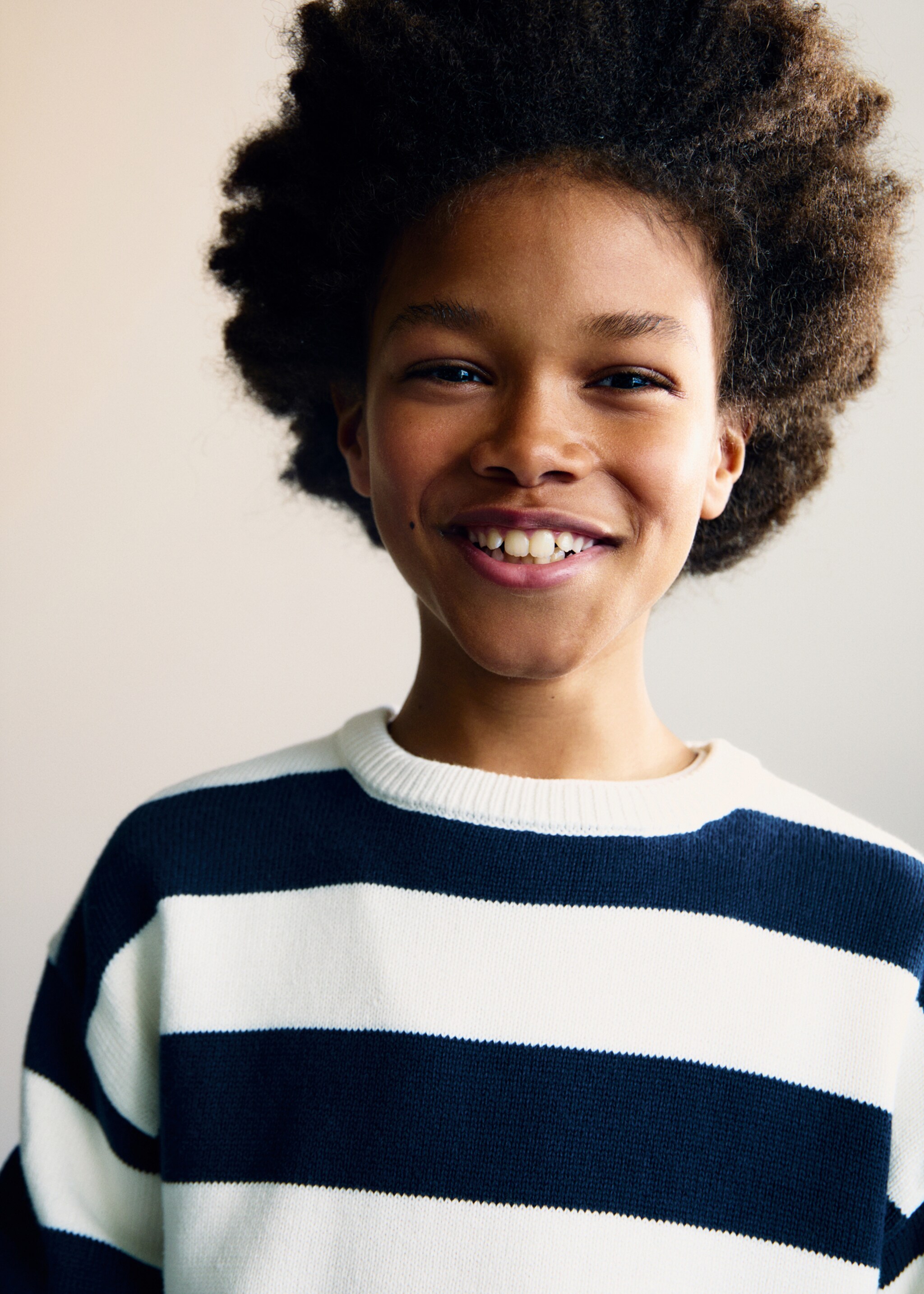 Jersei punt ratlles - Detall de l'article 1, Blanc trencat. Ref: 87055956-00.