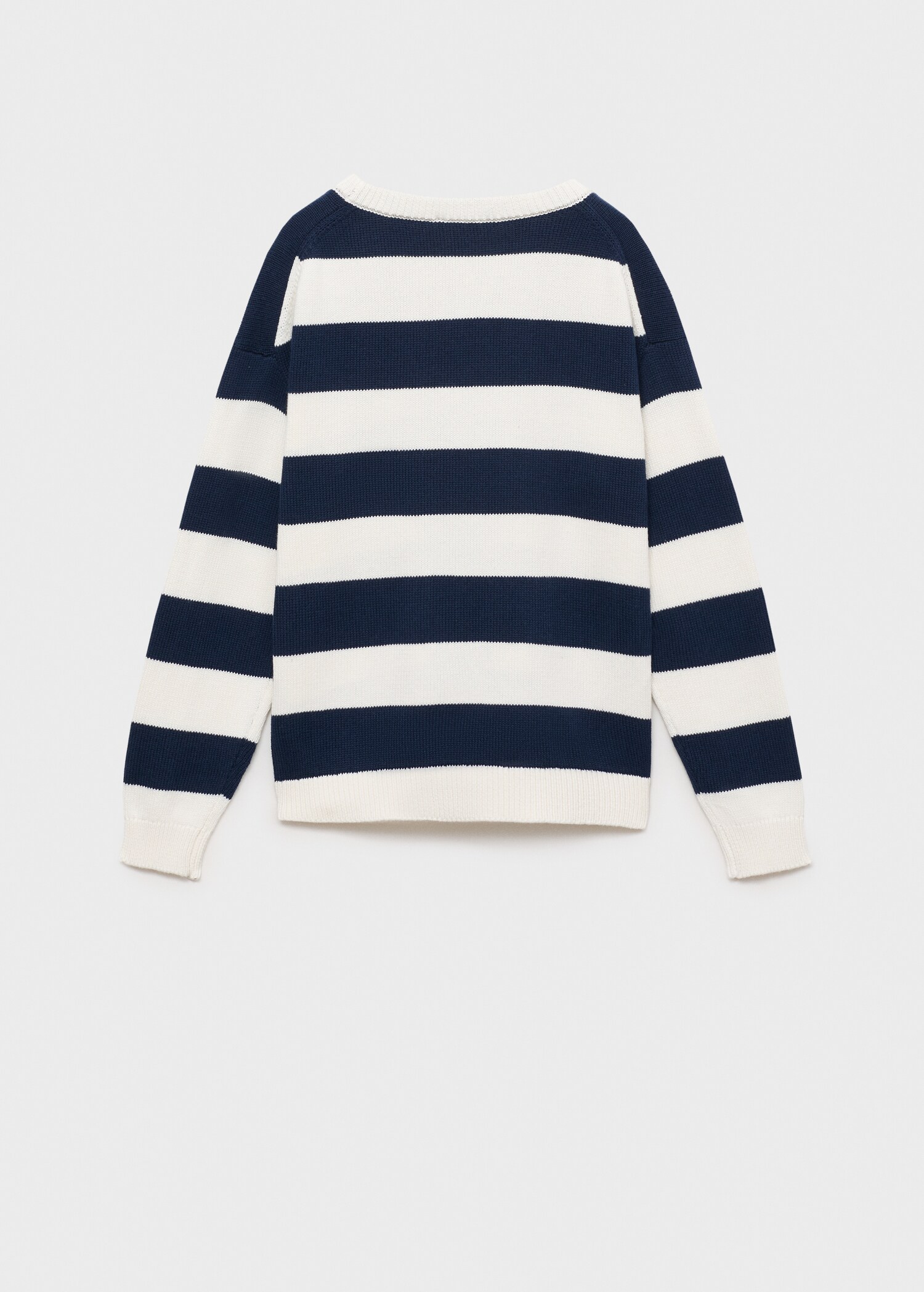 Jersei punt ratlles - Revers de l'article