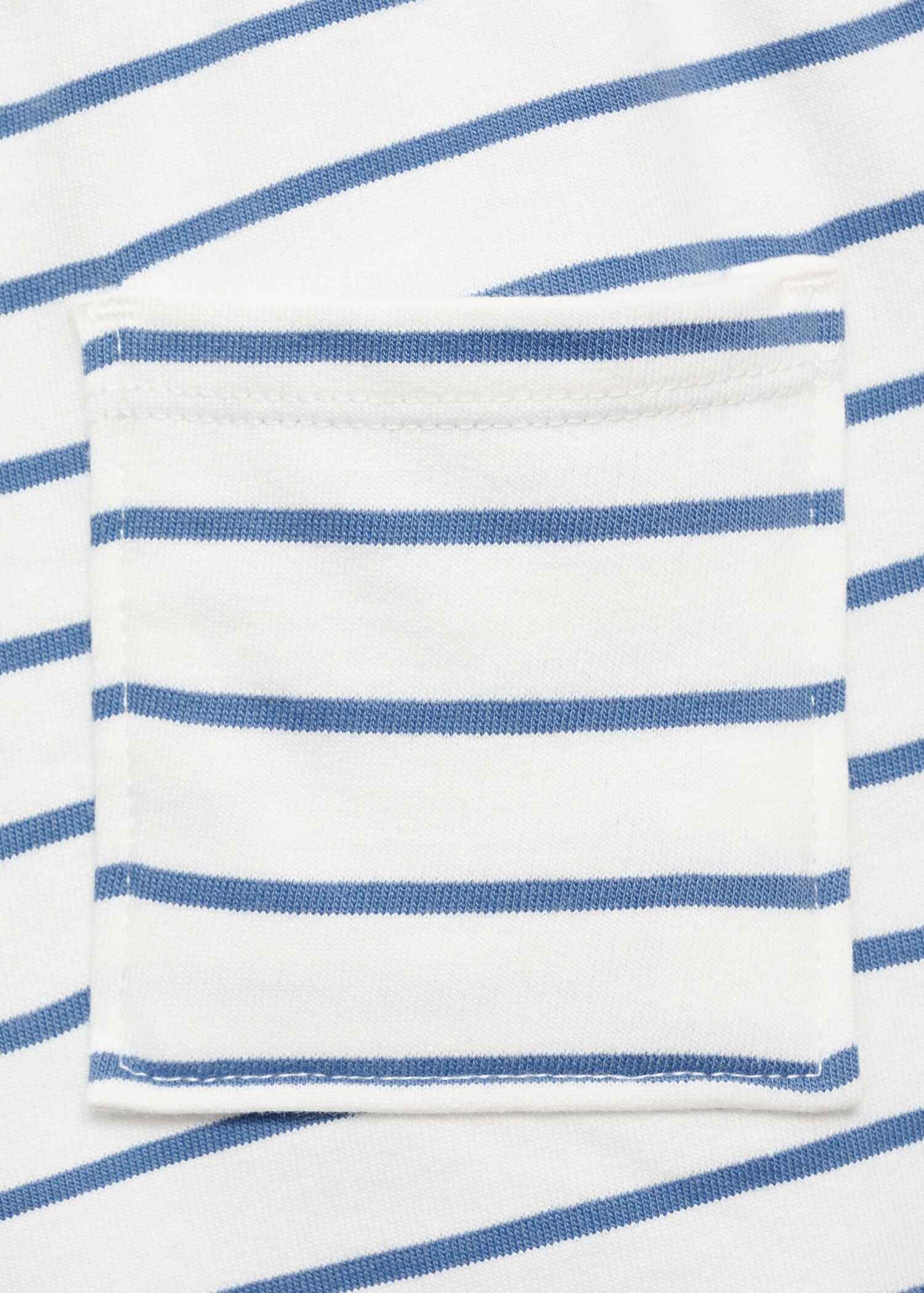 Striped cotton Bermuda shorts - Details of the article 0