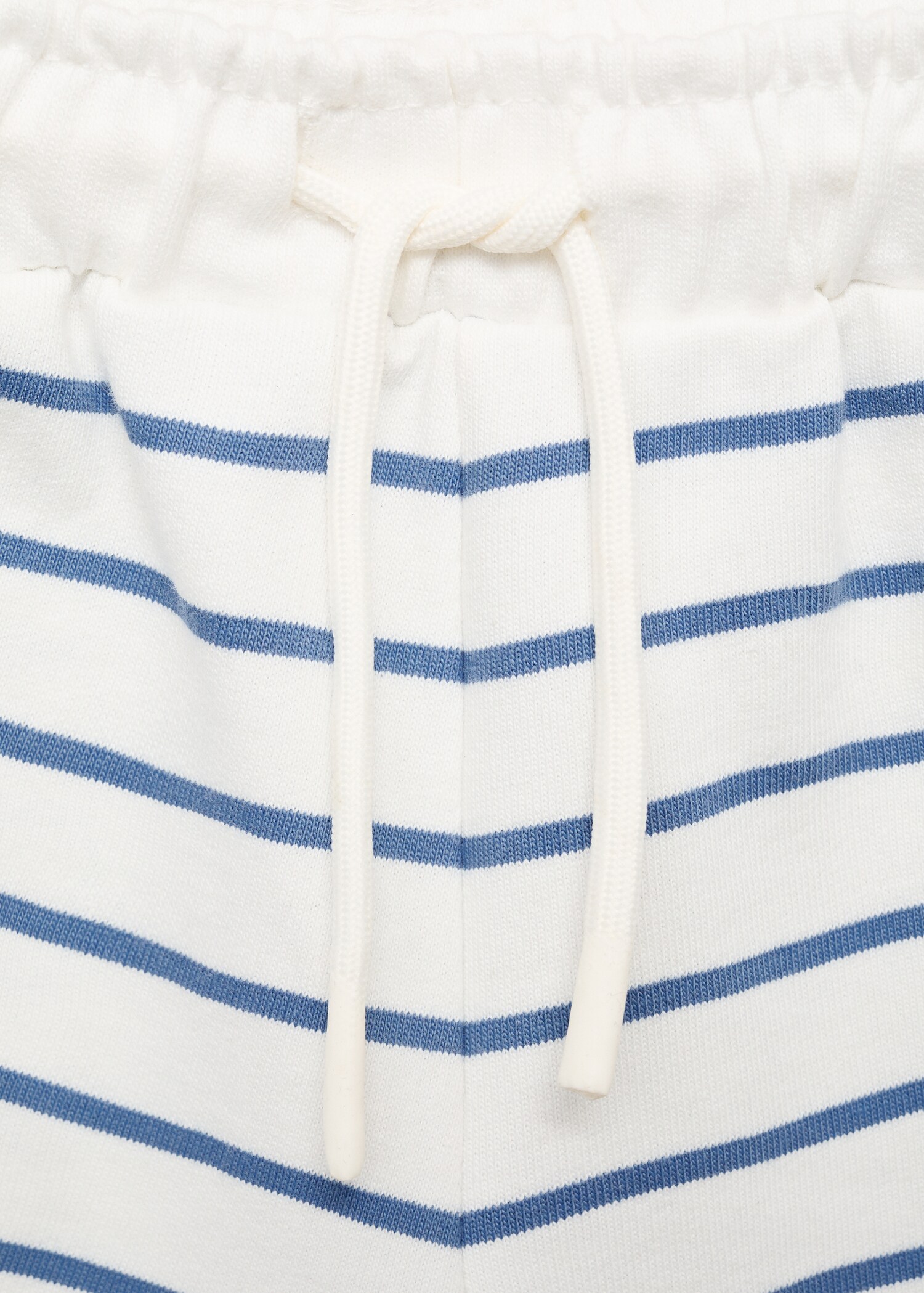 Striped cotton Bermuda shorts - Details of the article 8