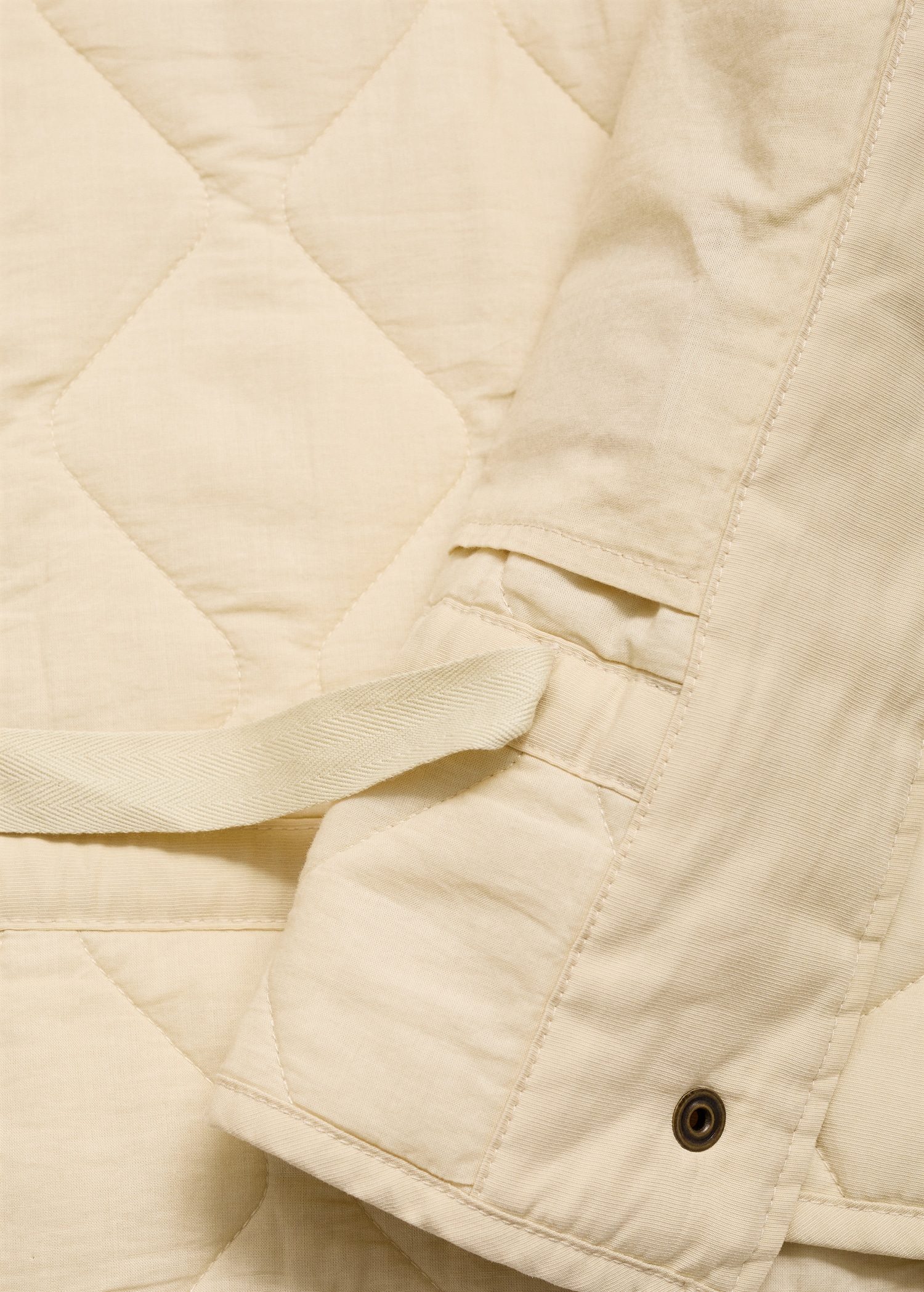 Quilted bomber jacket - Details of the article 0