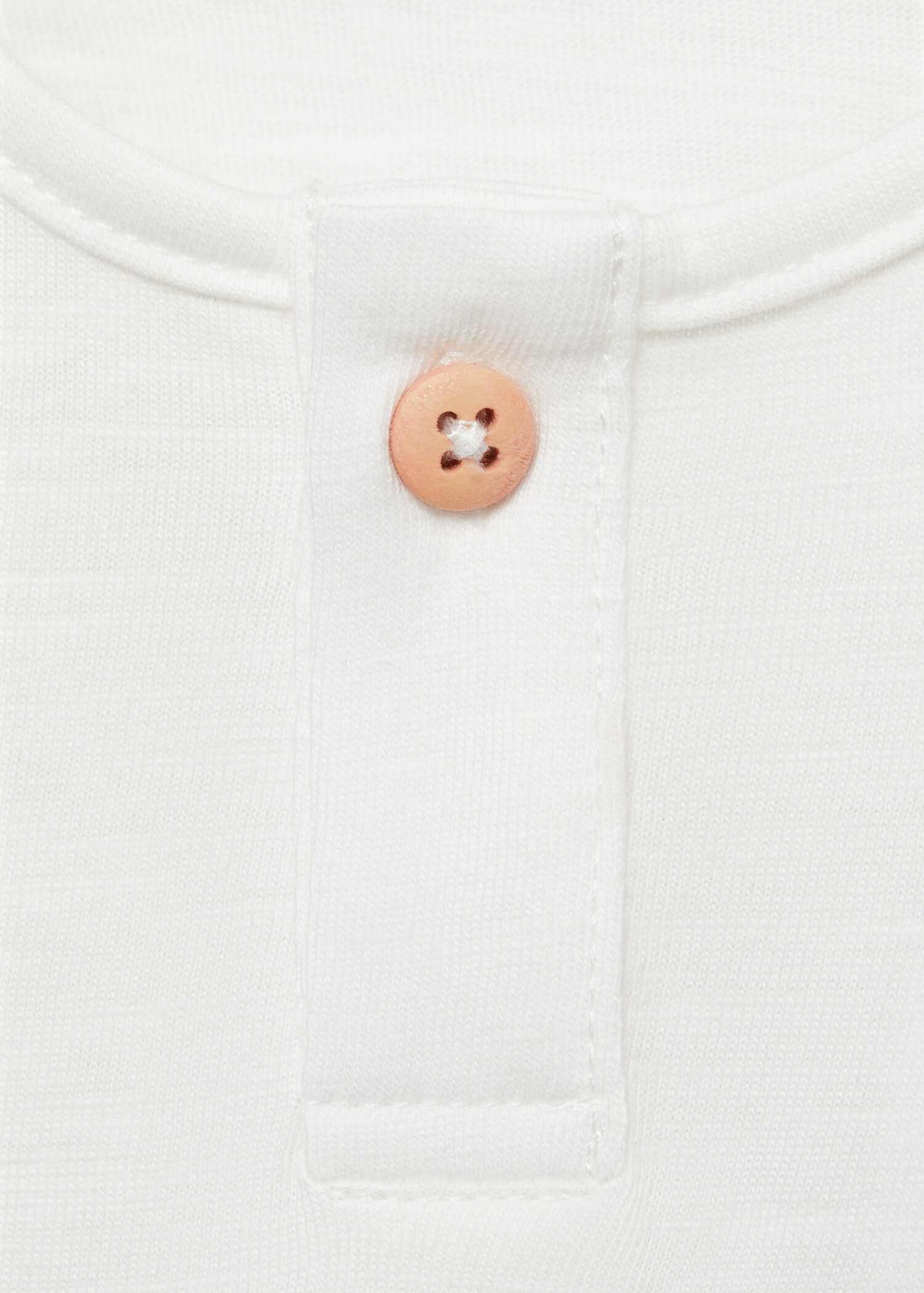 Embossed cotton t-shirt - Details of the article 8