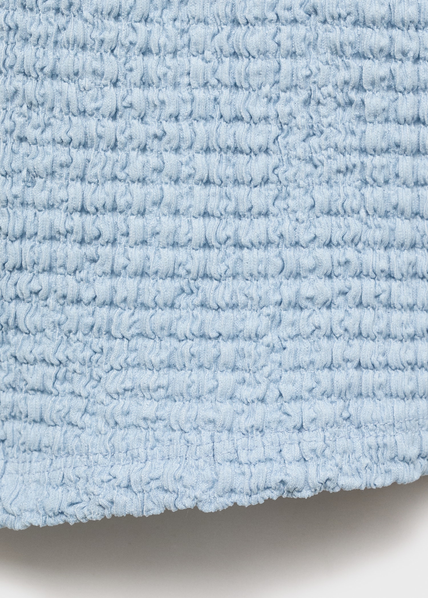 Textured culotte trousers - Details of the article 0