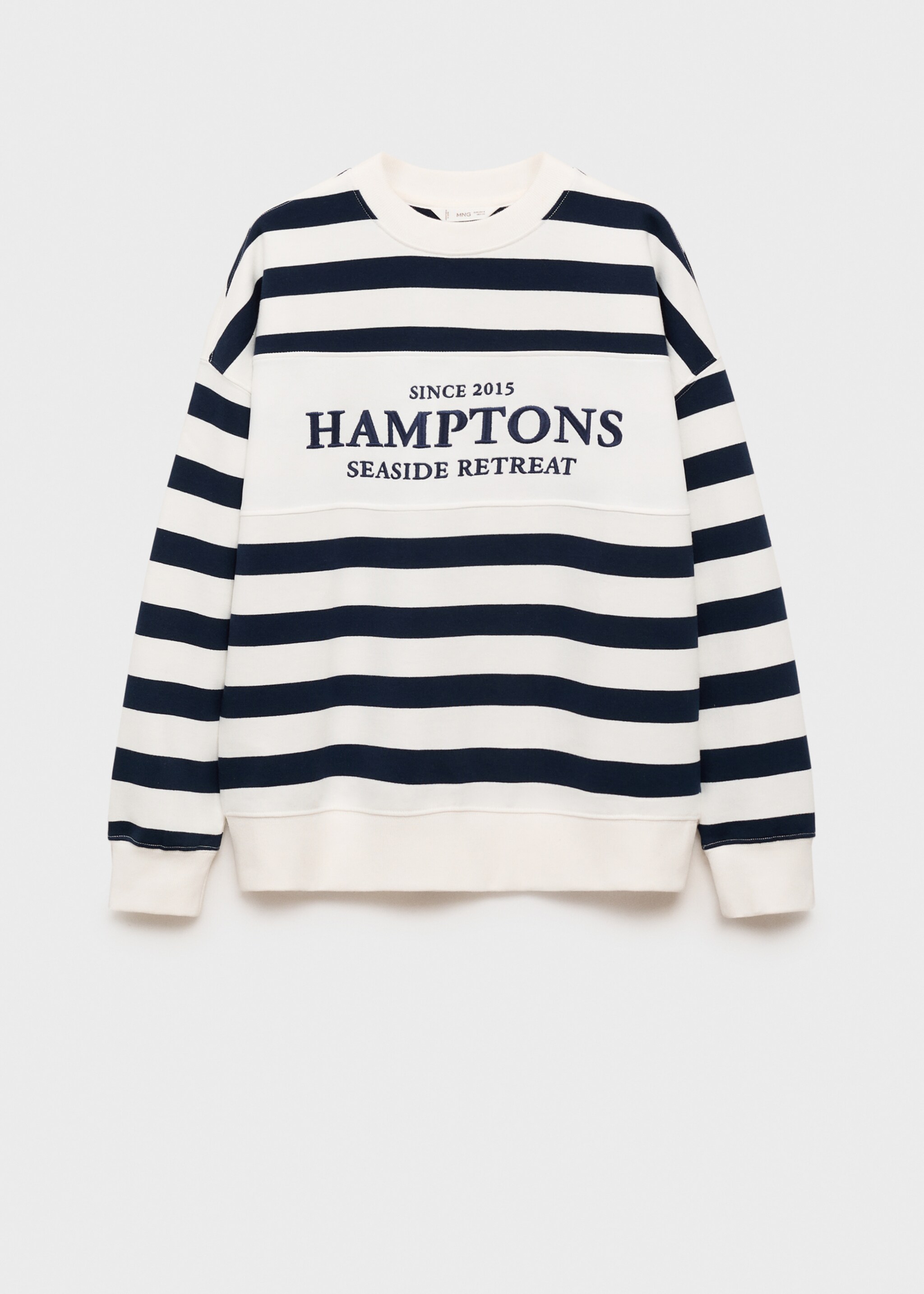 Message striped sweatshirt - Article without model, Off White. Ref: 87056337-00.