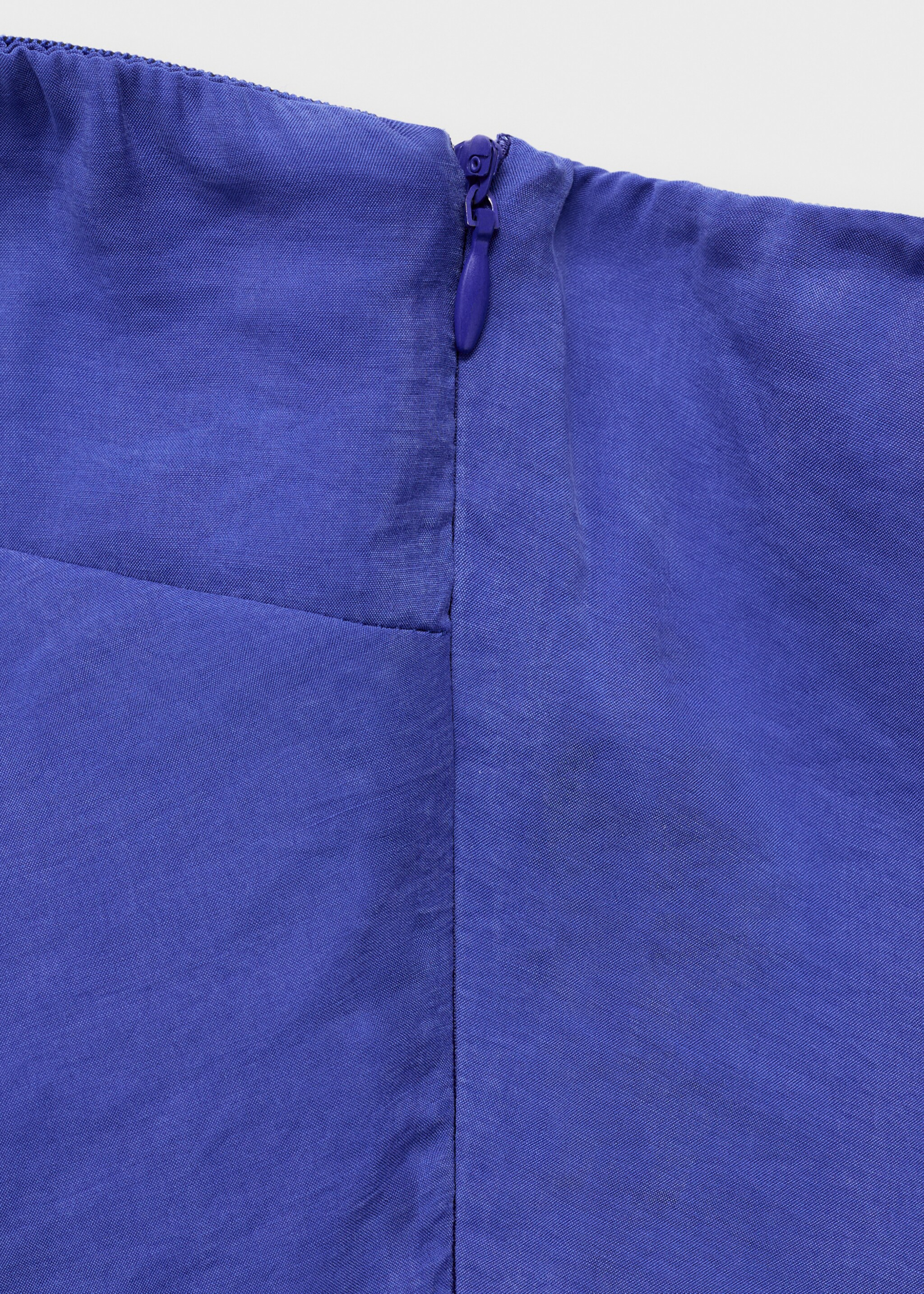 Lång axelbandslös jumpsuit - Detaljer om artikeln 0, Elektriskt blå. Ref: 87056357-00.