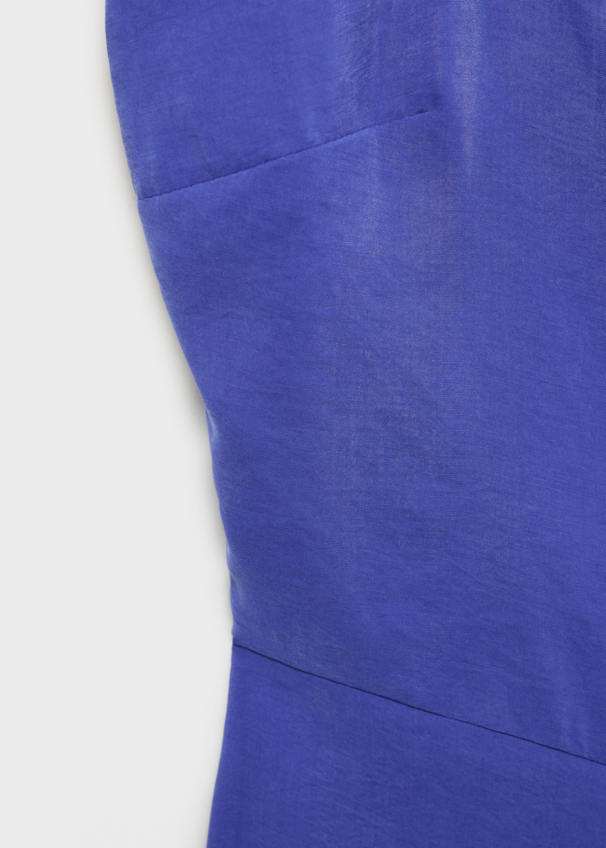 Lång axelbandslös jumpsuit - Detaljer om artikeln 8, Elektriskt blå. Ref: 87056357-00.