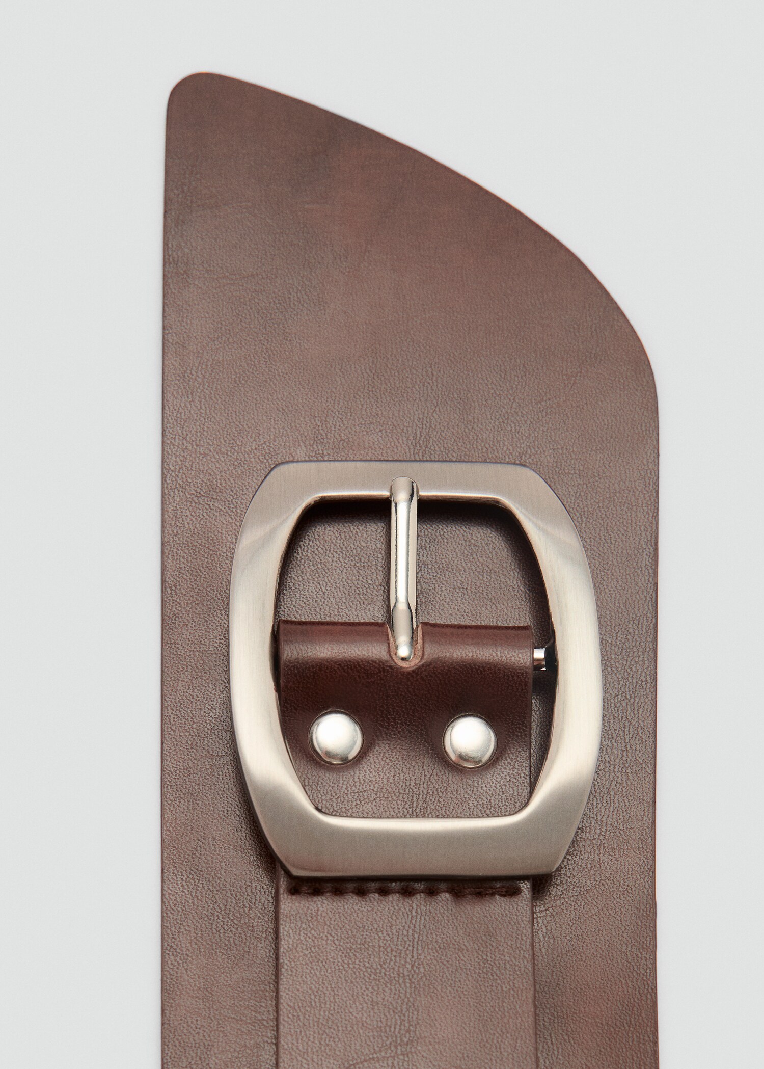 Leather obi belt - Details of the article 1