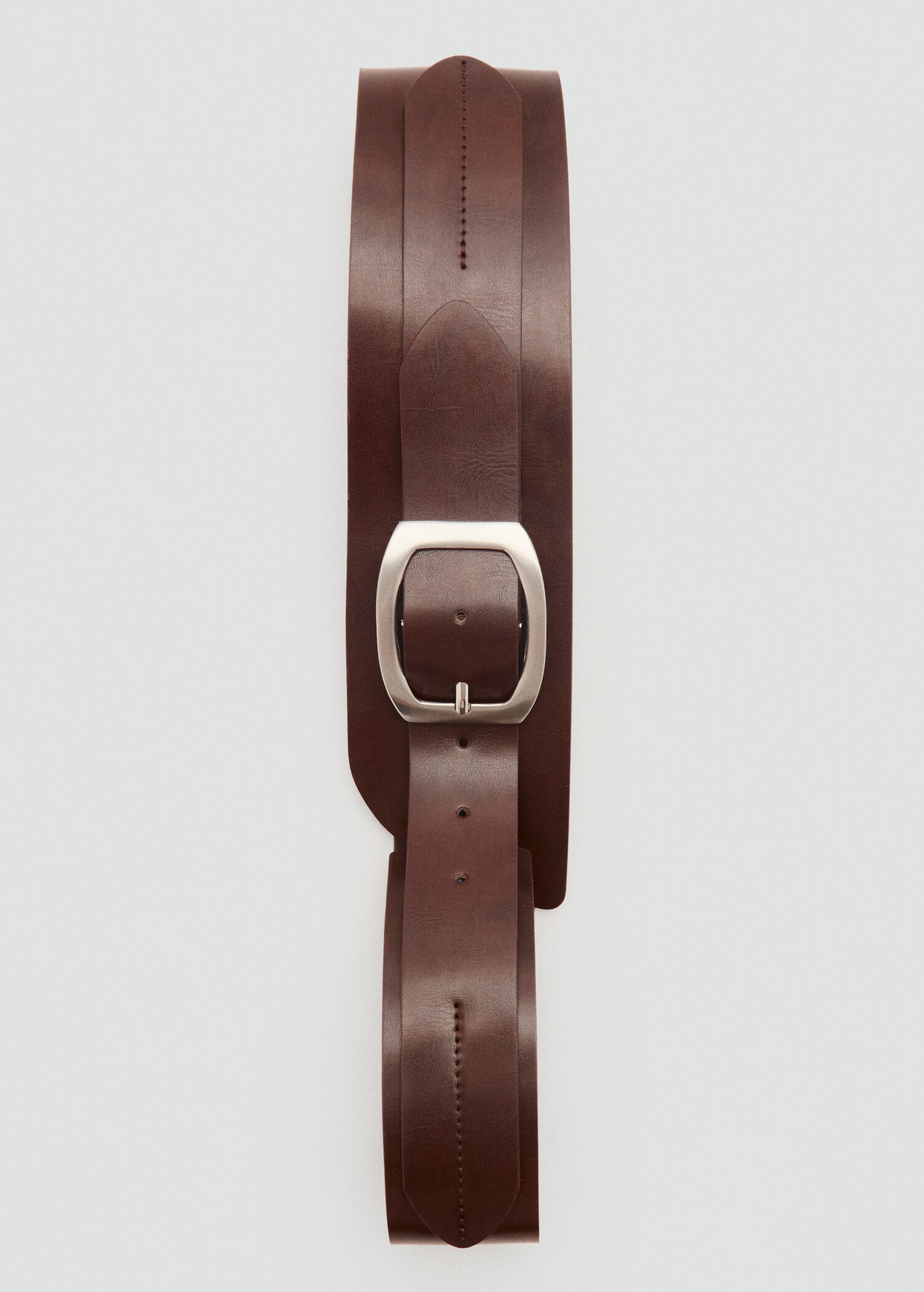 Leather obi belt - Details of the article 2