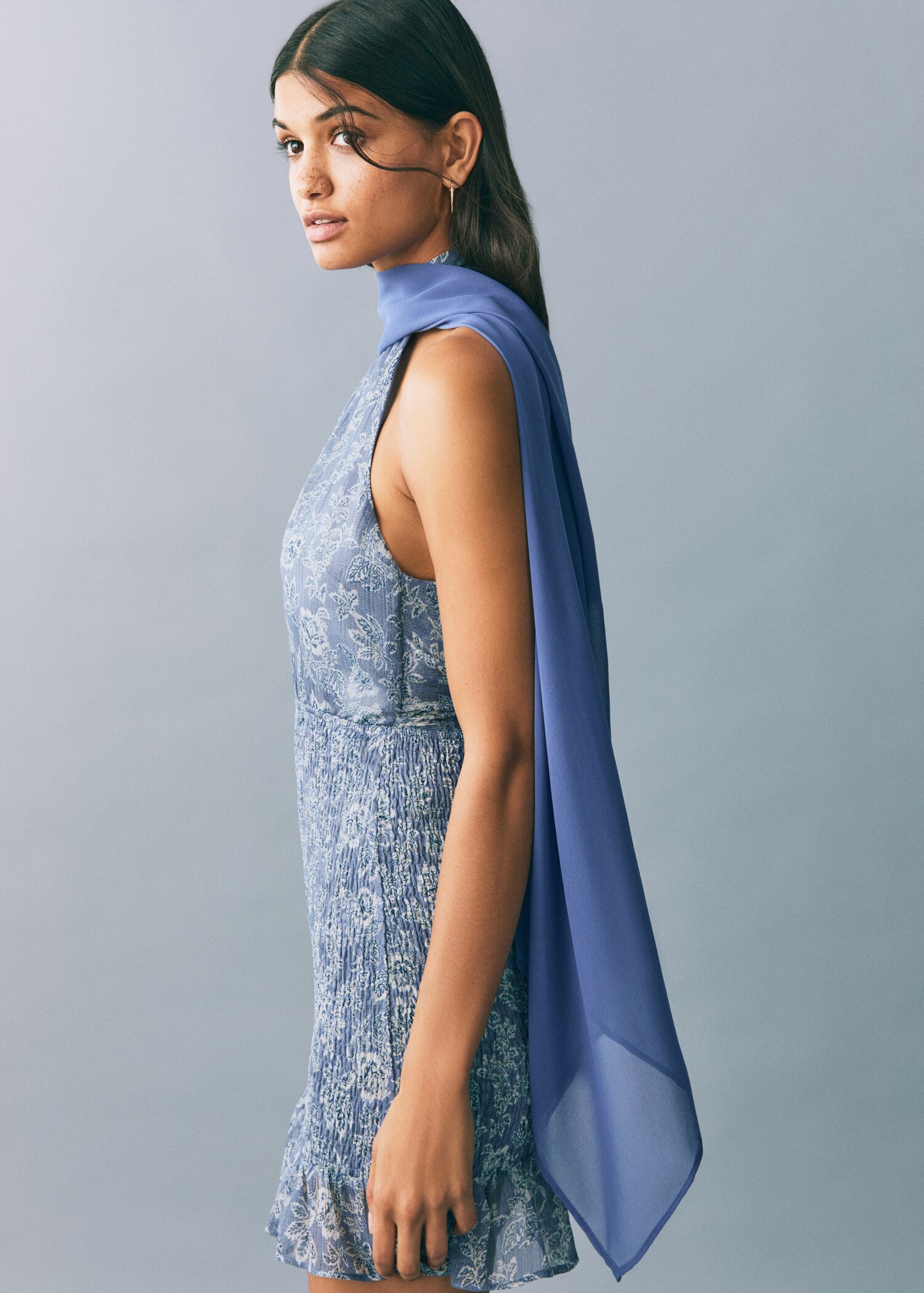 Chiffon layer top - Medium plane