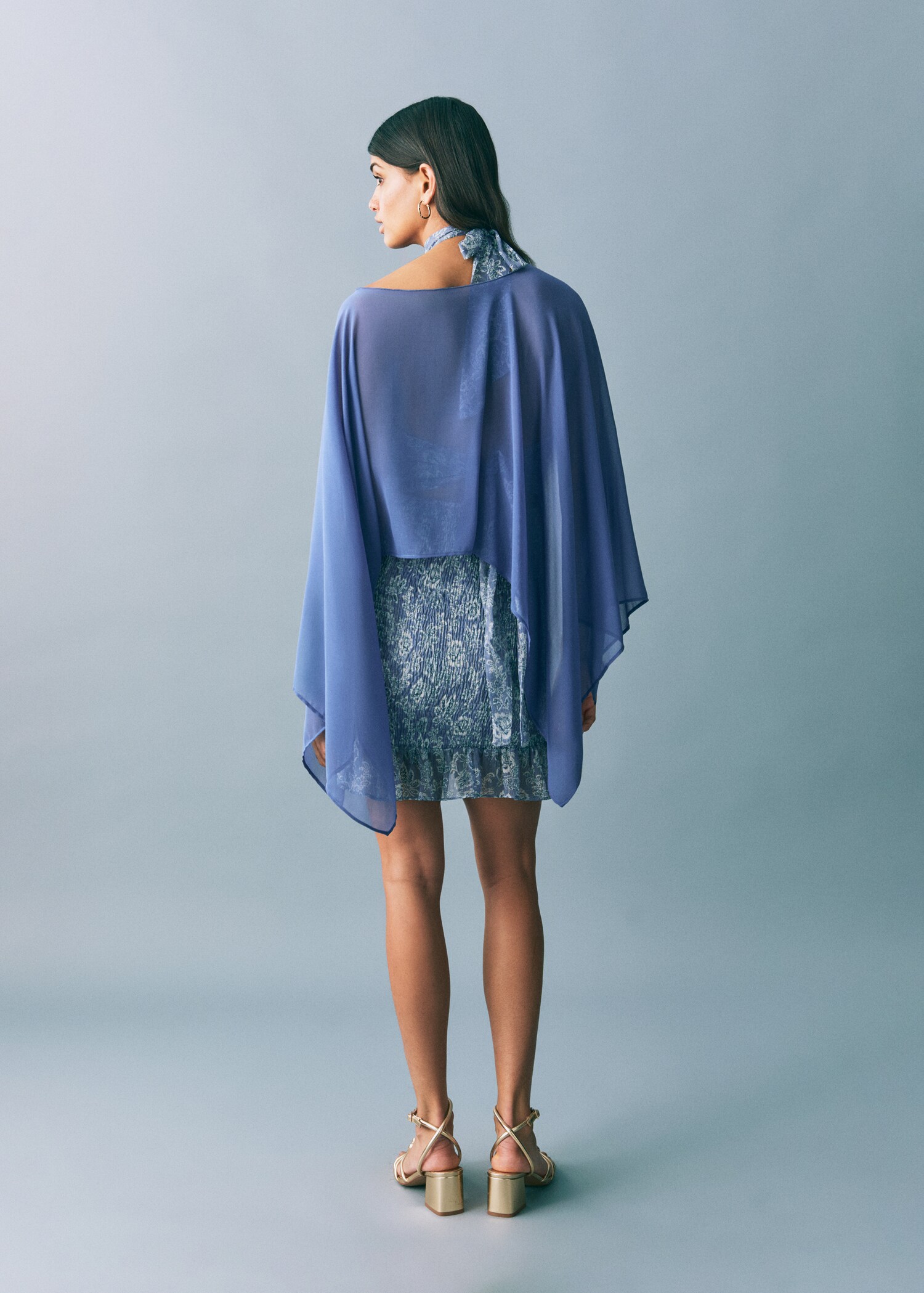 Chiffon layer top - Reverse of the article